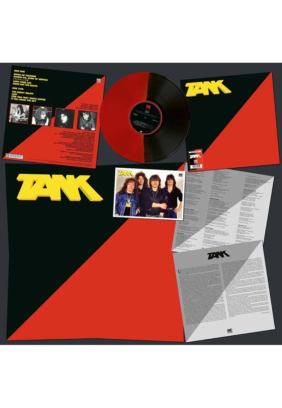 Tank - Tank Red/Black - Colored Vinyl