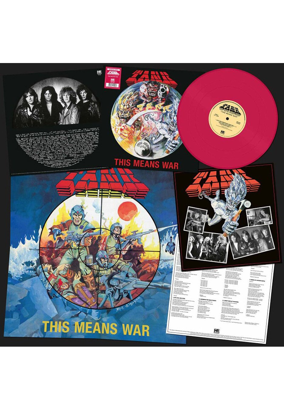 Tank - This Means War Magenta - Colored Vinyl