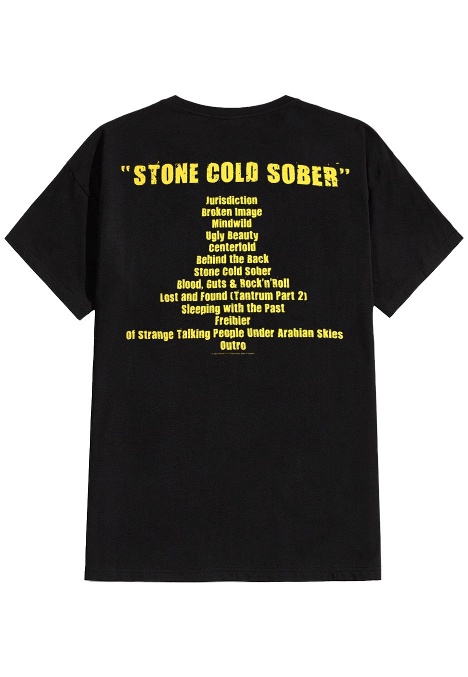 Tankard - Stone Cold Sober - T-Shirt