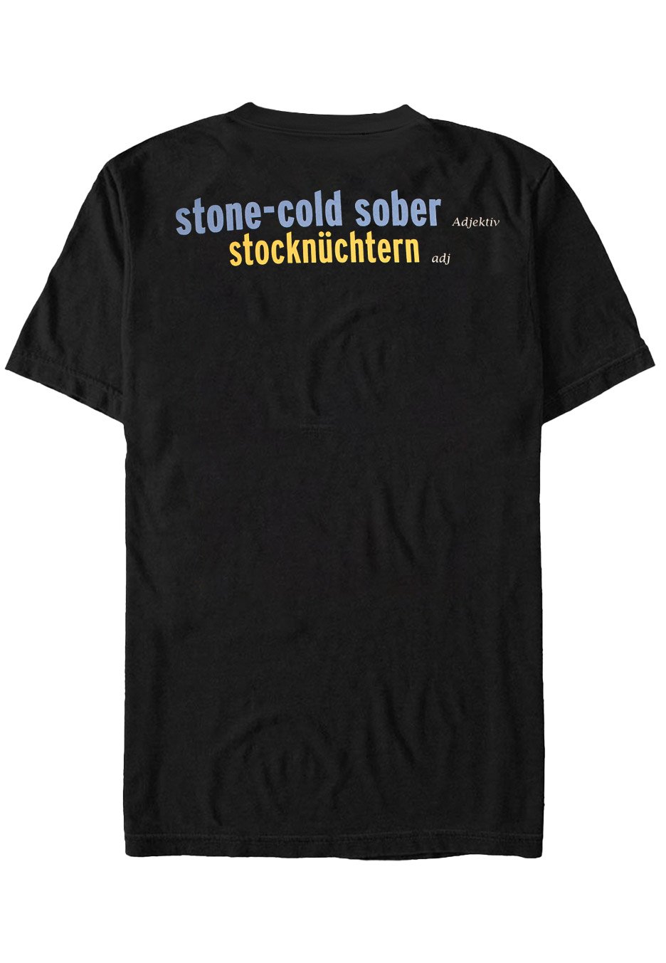 Tankard - Stone Cold Sober Black - T-Shirt