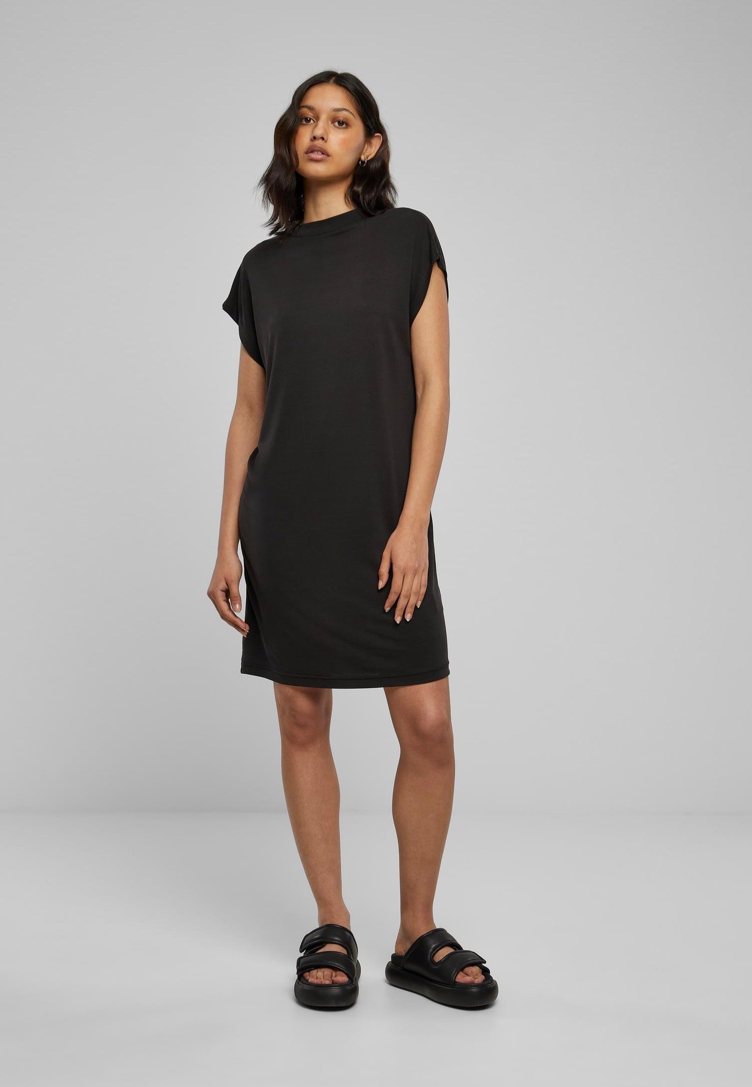 Urban Classics - Modal Black - Dress | Women-Image