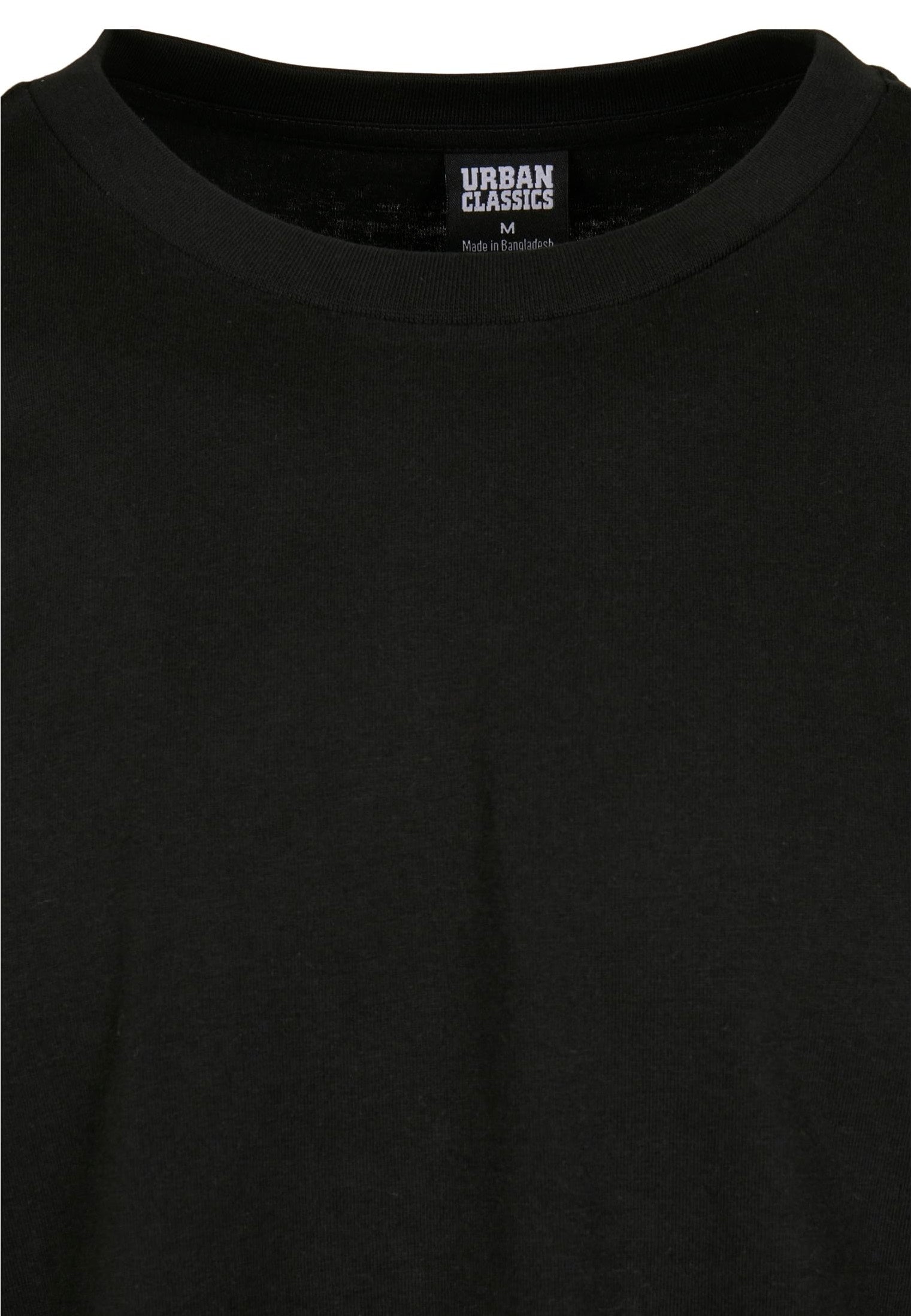 Urban Classics - Oversized Shaped Double Layer Black/Black - Longsleeve | Men-Image