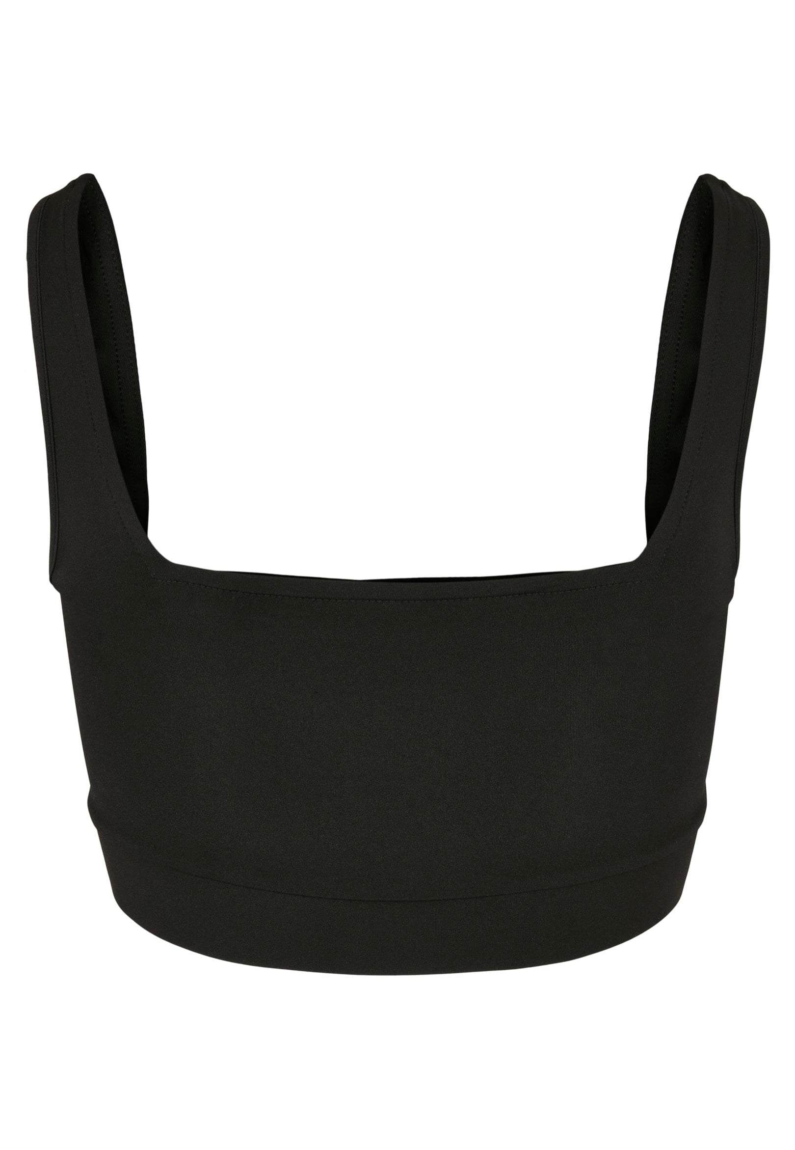 Urban Classics - Ladies Recycled Squared Sports Black - Sport Bra | Women-Image