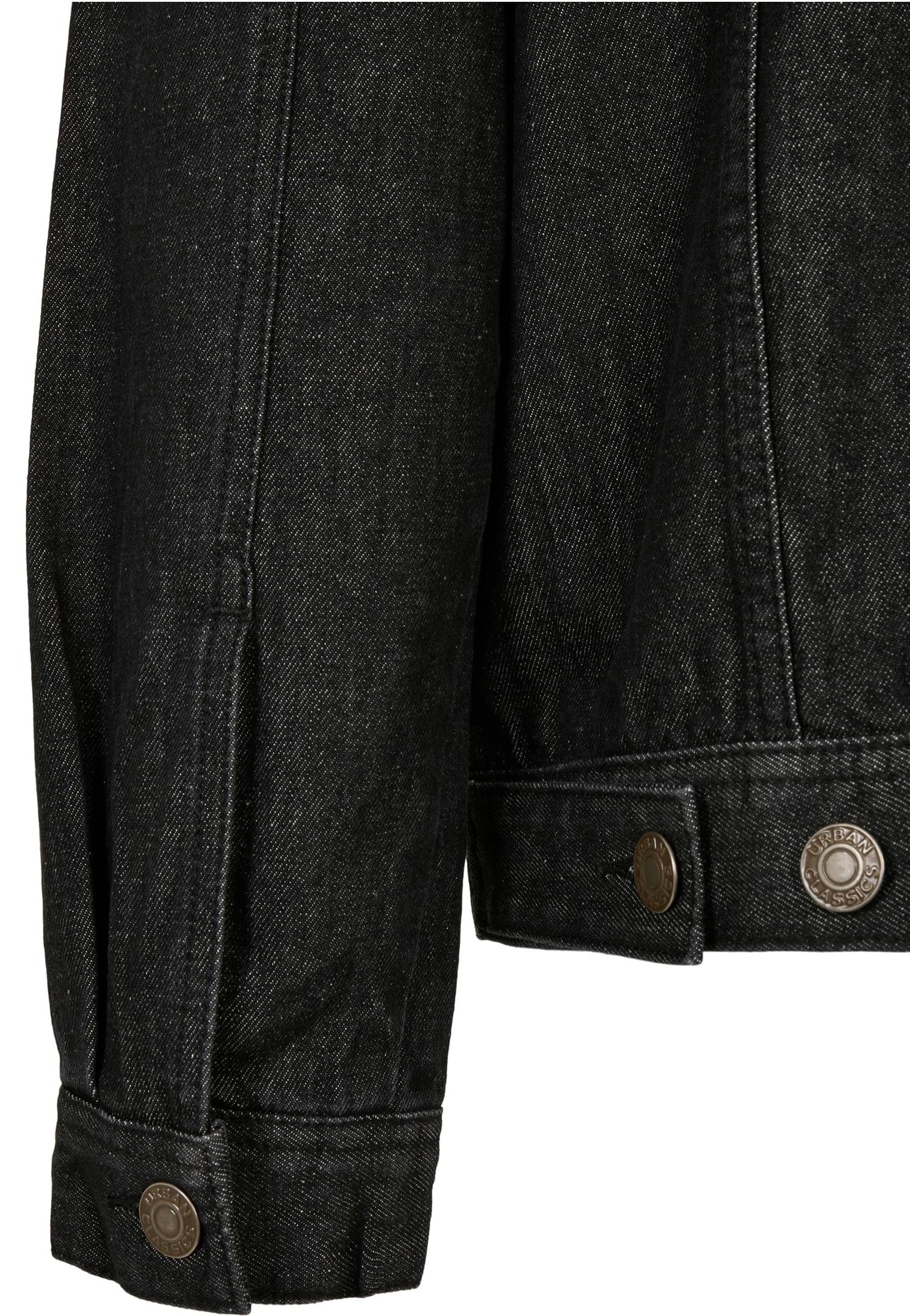 Urban Classics - Organic Basic Denim Black Washed - Jeans Jacket | Men-Image