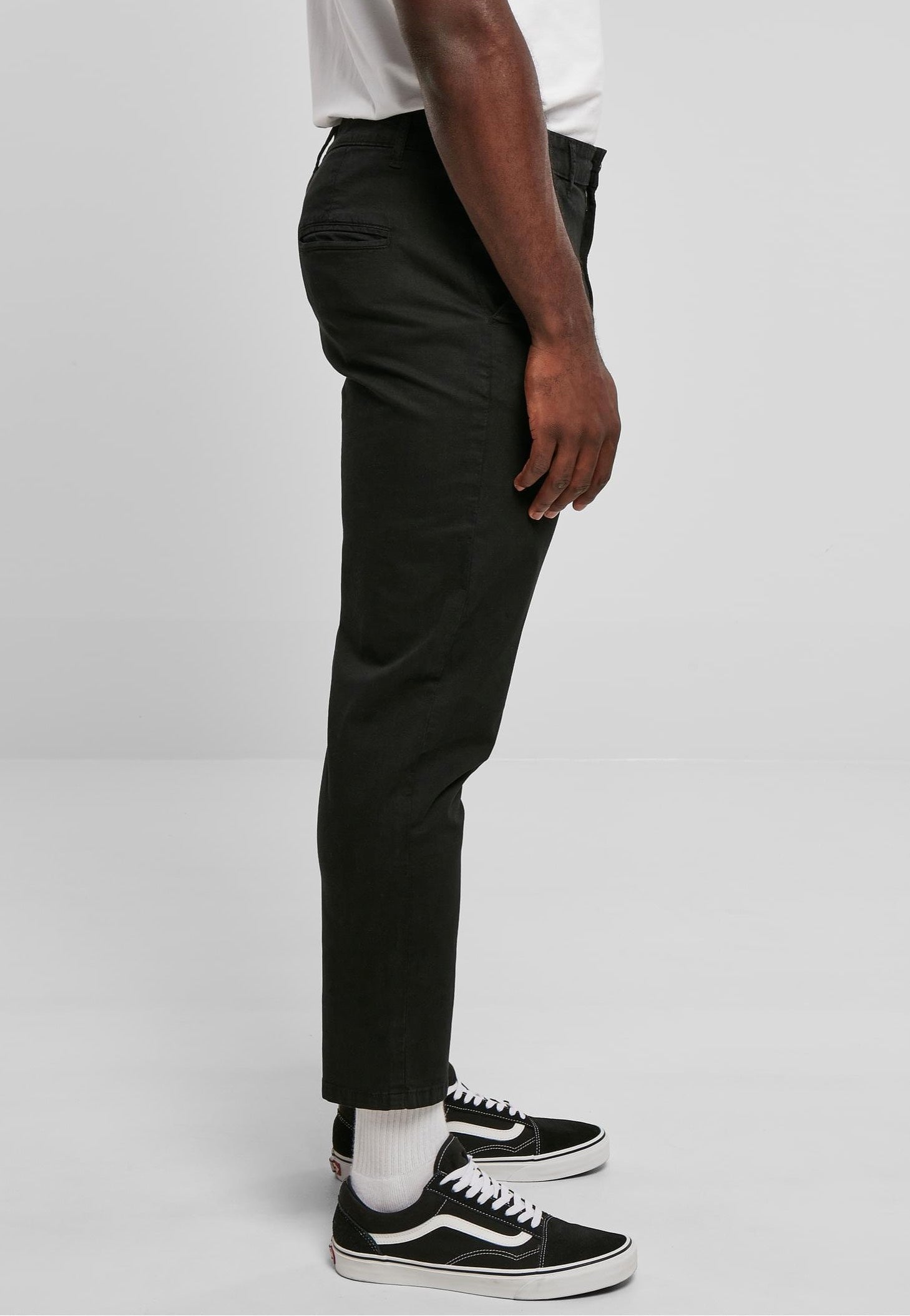Urban Classics - Cropped Chino Black - Pants | Nuclear Blast