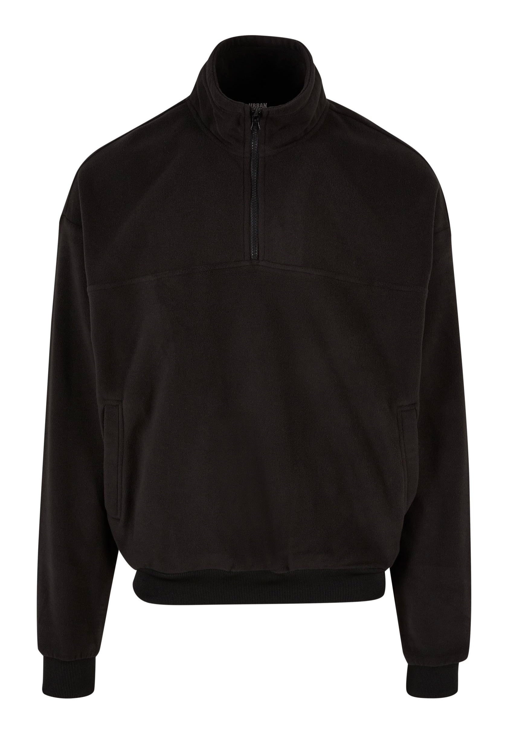 Urban Classics - Basic Polar Fleece Black - Pullover | Men-Image