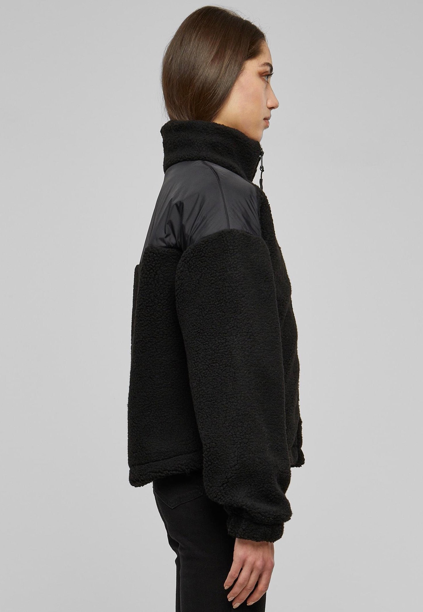 Urban Classics - Sherpa Mix Black - Jacket