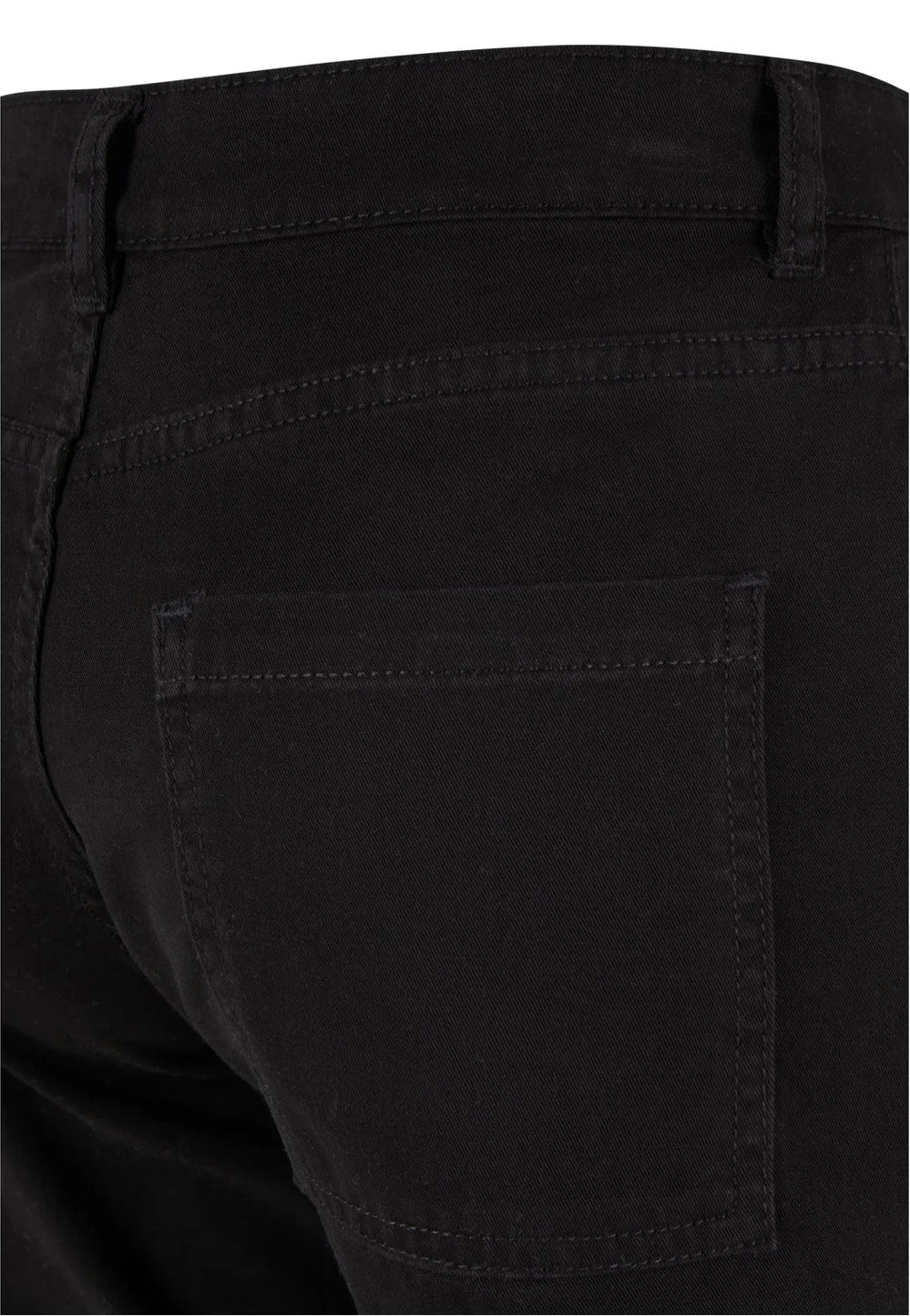 Urban Classics - Ladies Organic Cotton Bermuda Black - Shorts | Women-Image