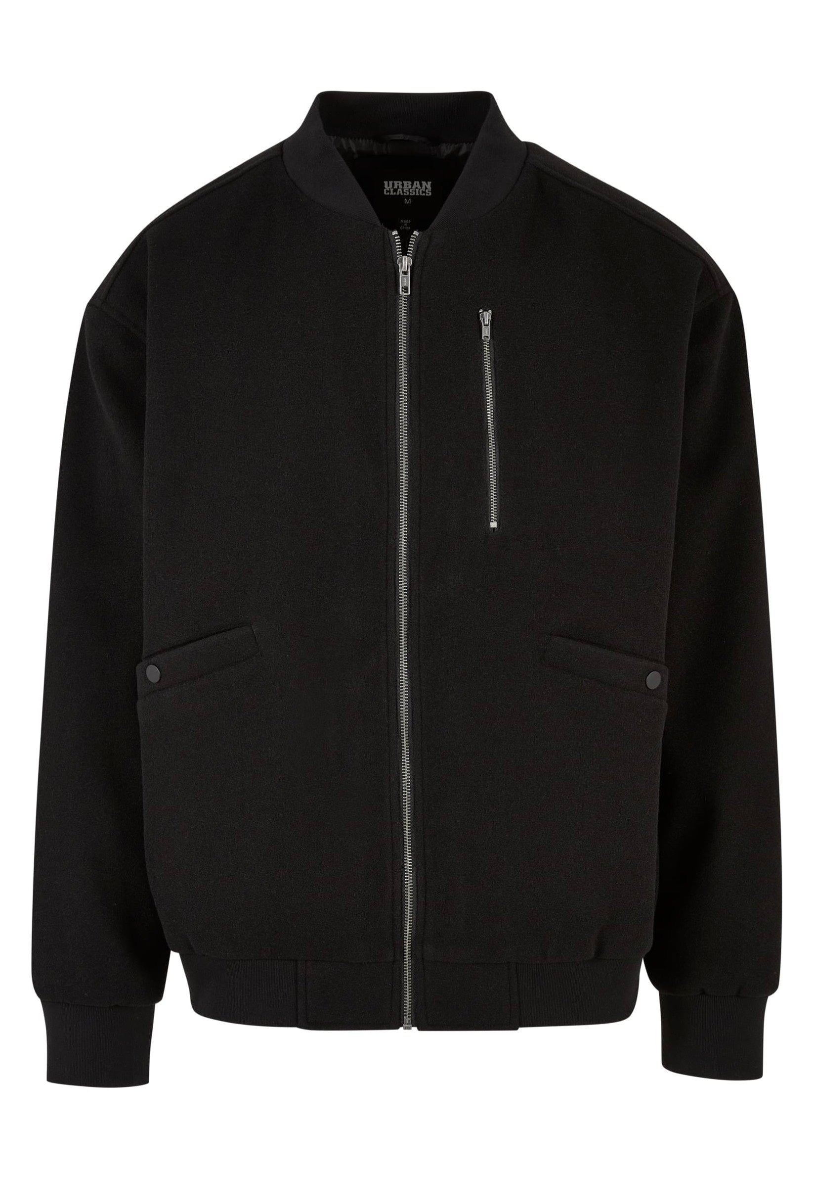 Urban Classics - Bomber Blouson Black - Jacket | Men-Image