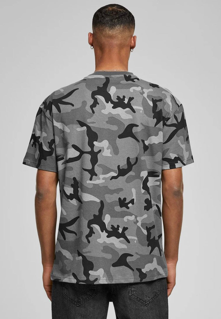 Tシャツ・カットソー RONRON CAMOUFLAGE APPLIQUE 88 CROP T SHIRTS BLACK RR23BST202 CAMOUFLAGE APPLIQUE 88 CROP T SHIRTS WHITE - RONRON 론론