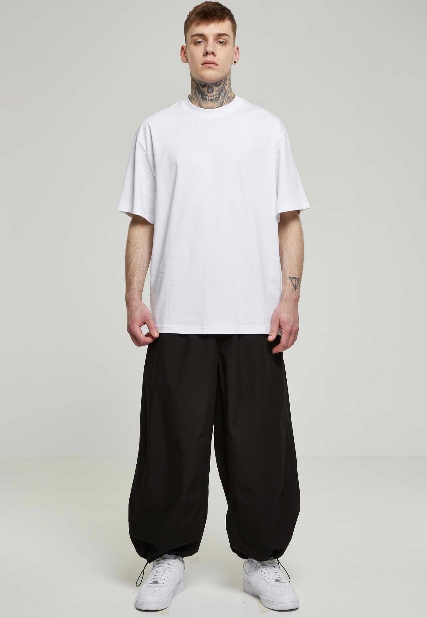 Urban Classics - Popline Parachute Black - Pants