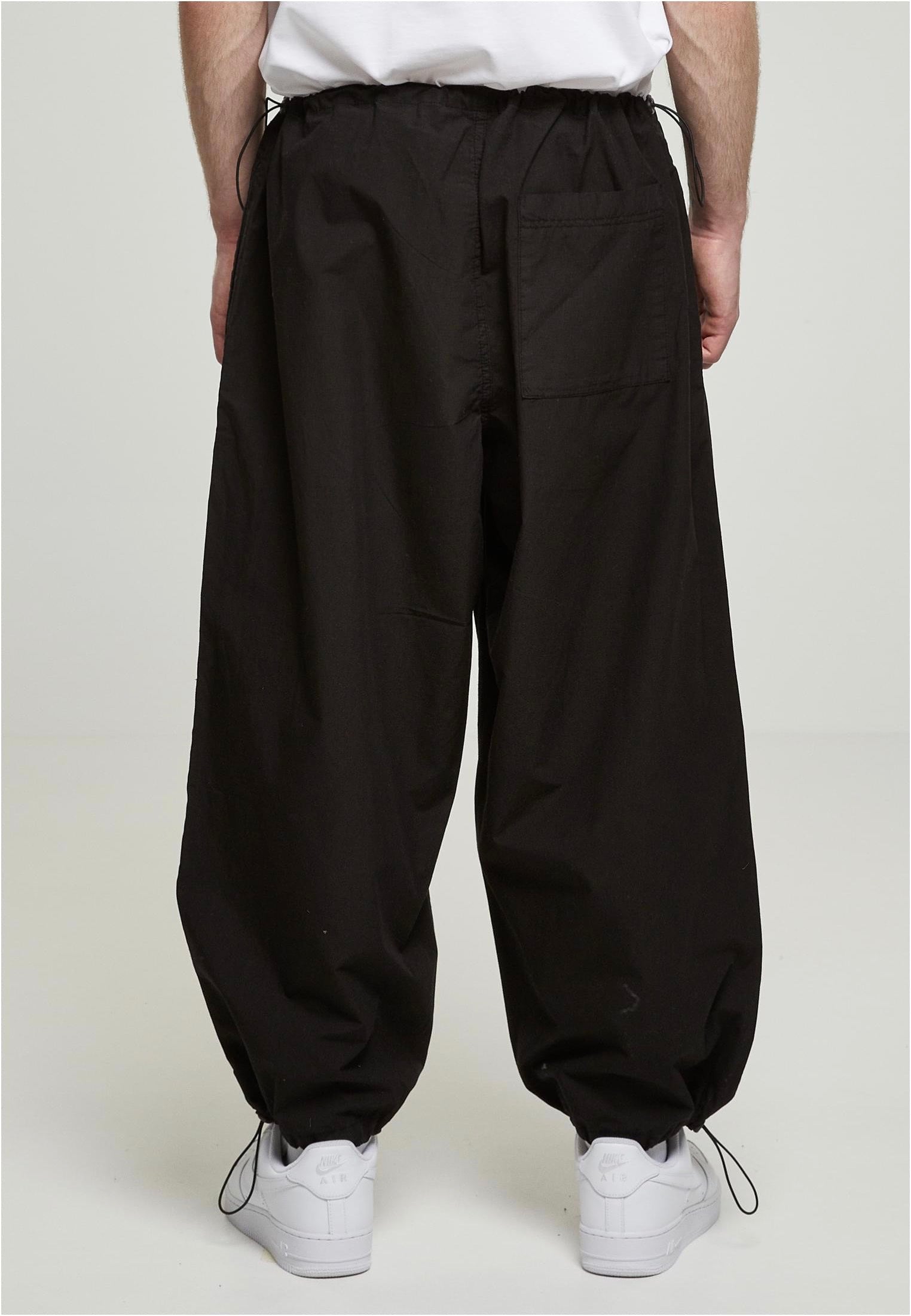 Urban Classics - Popline Parachute Black - Pants