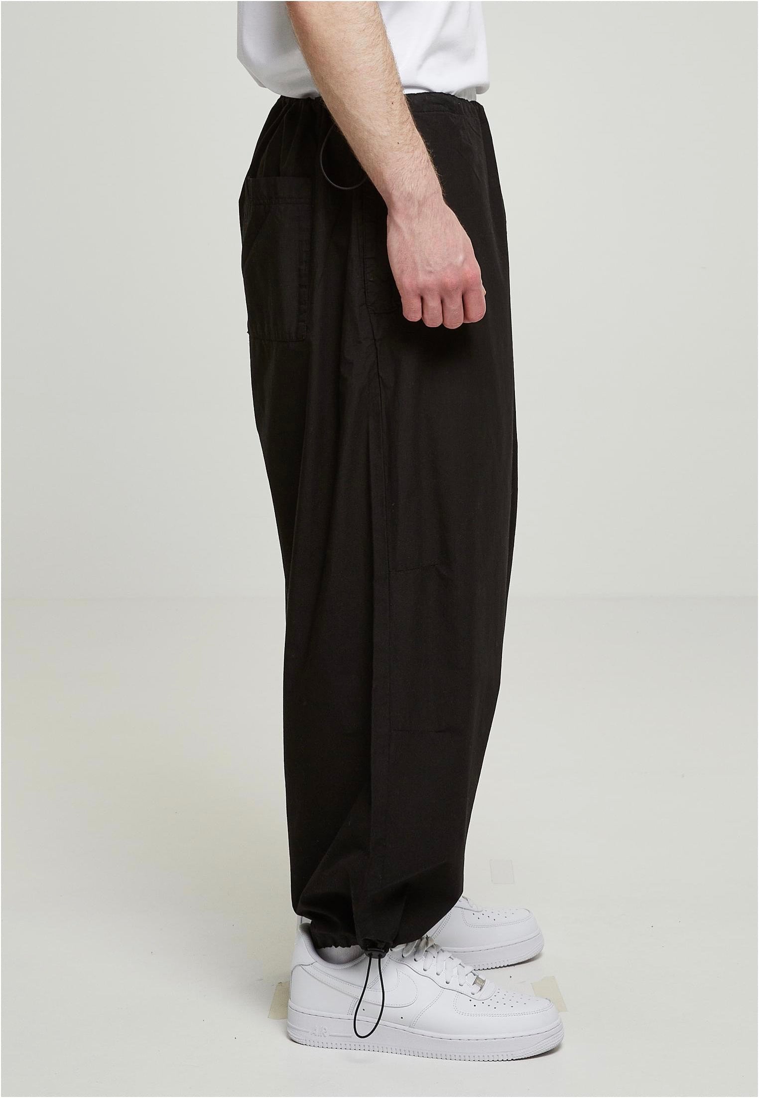 Urban Classics - Popline Parachute Black - Pants