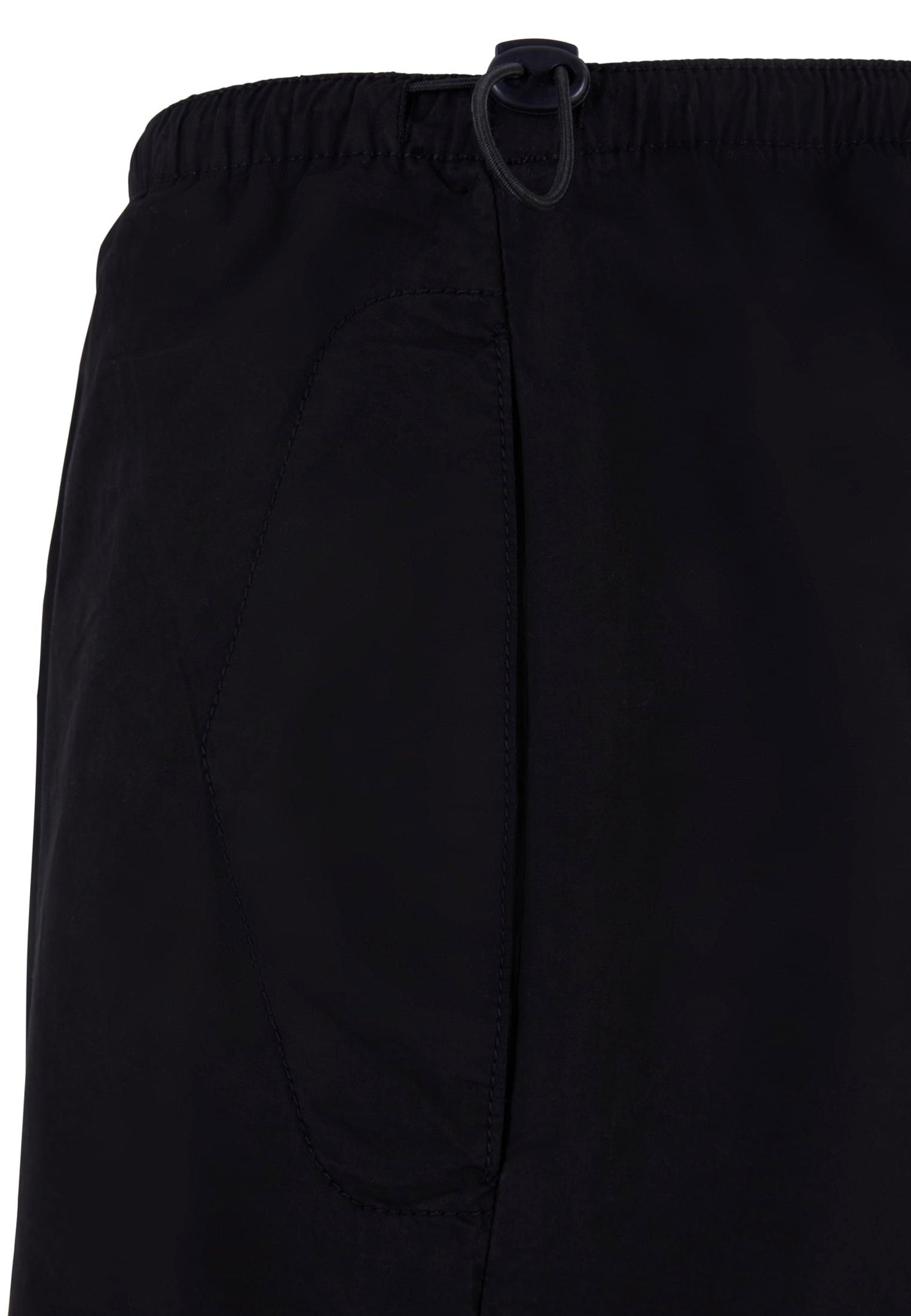 Urban Classics - Popline Parachute Black - Pants