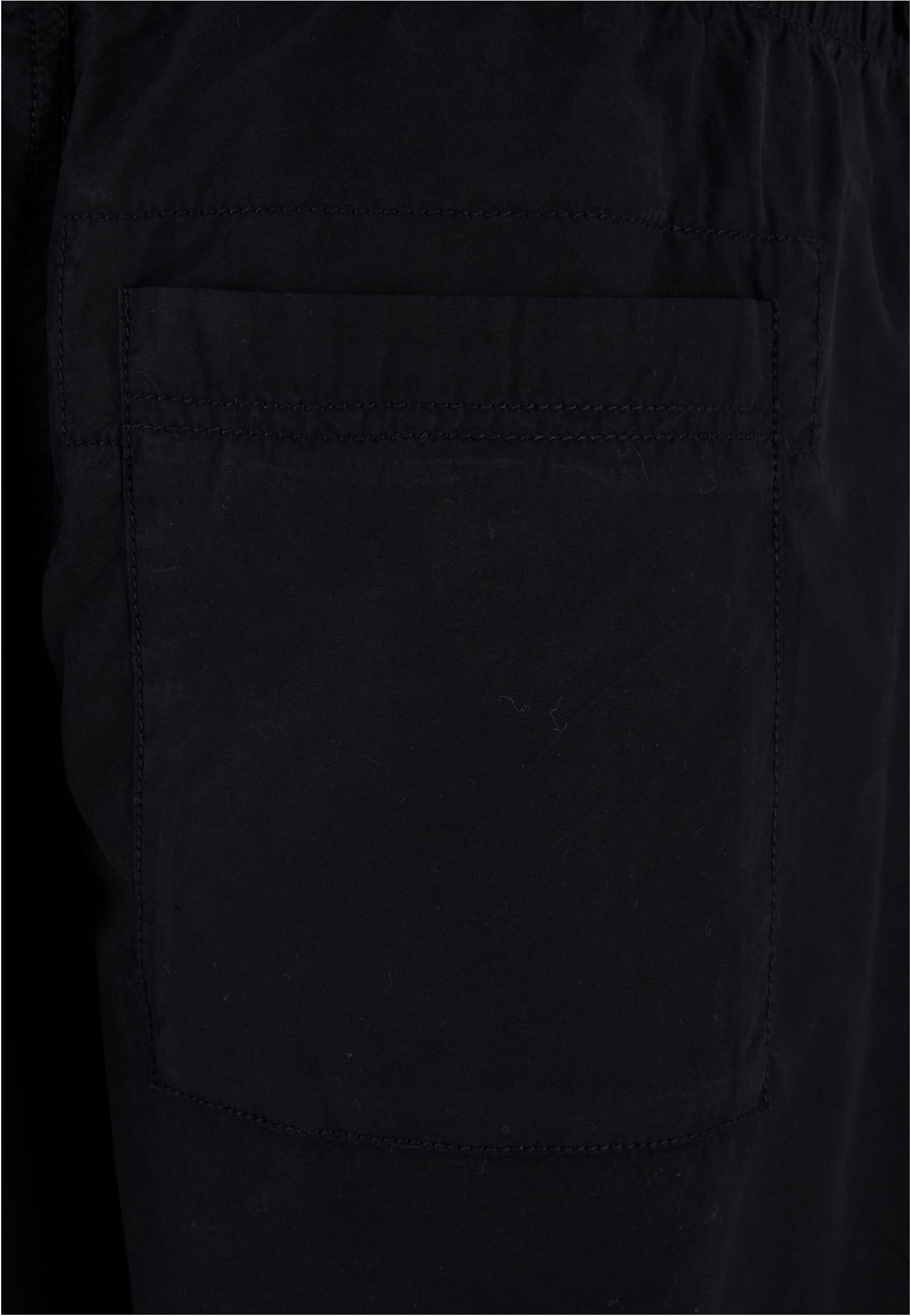 Urban Classics - Popline Parachute Black - Pants