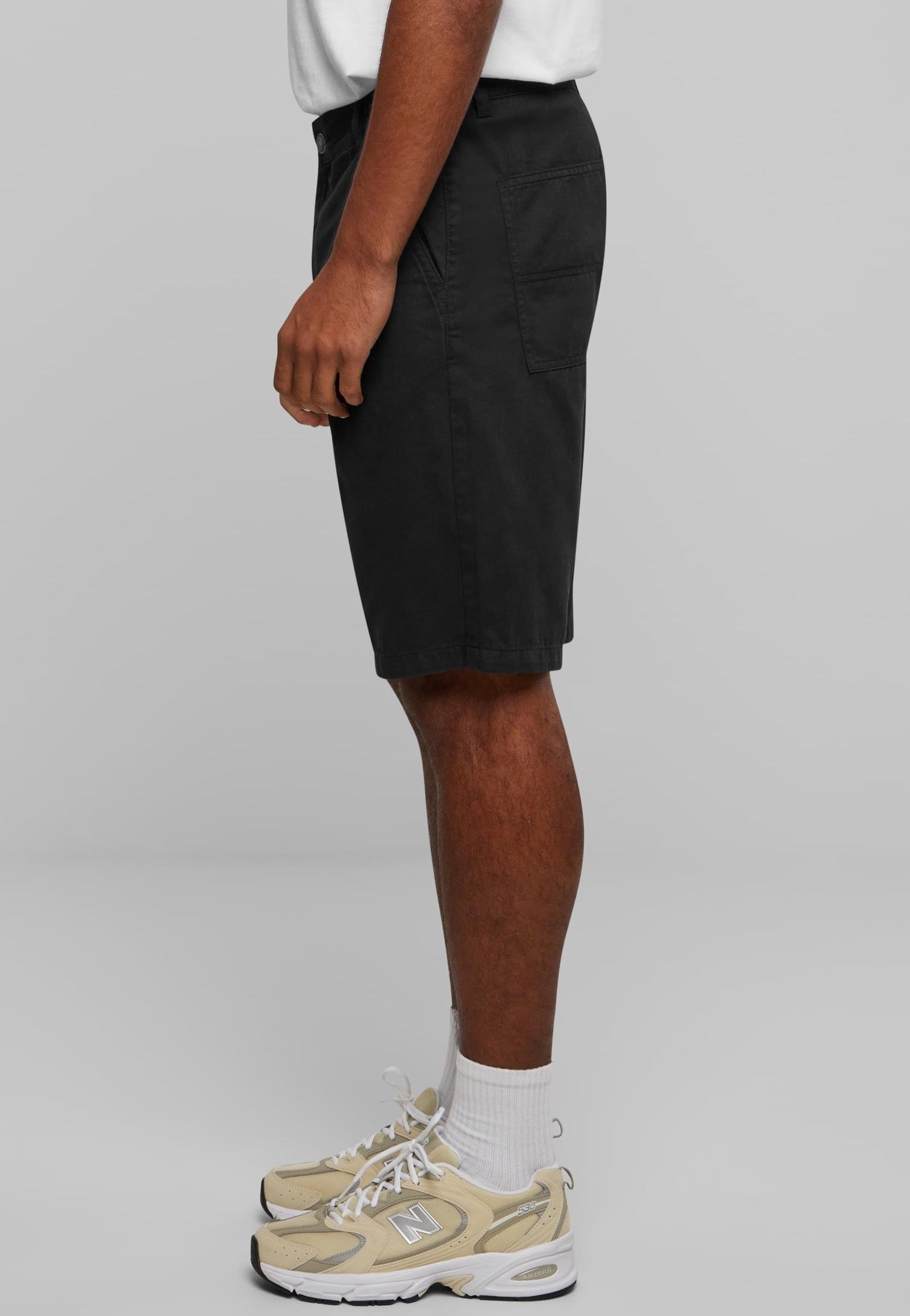 Urban Classics - Organic Skater Chino Black - Shorts