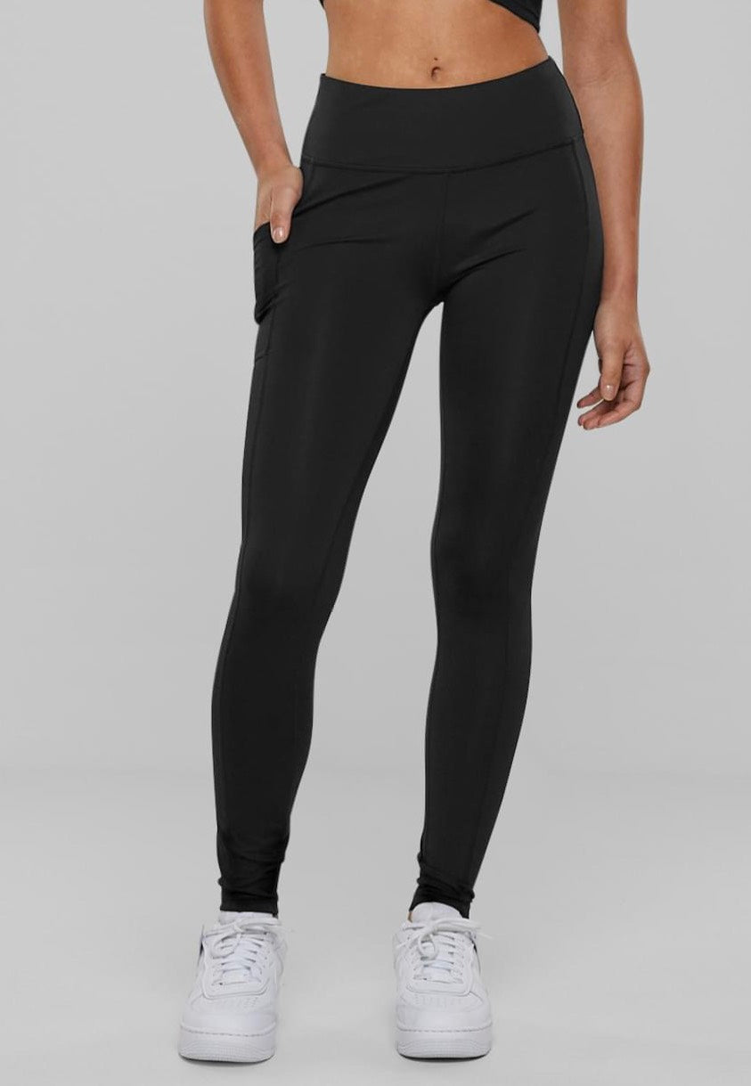 Urban Classics - Ladies Recycled Pocket Black - Leggings