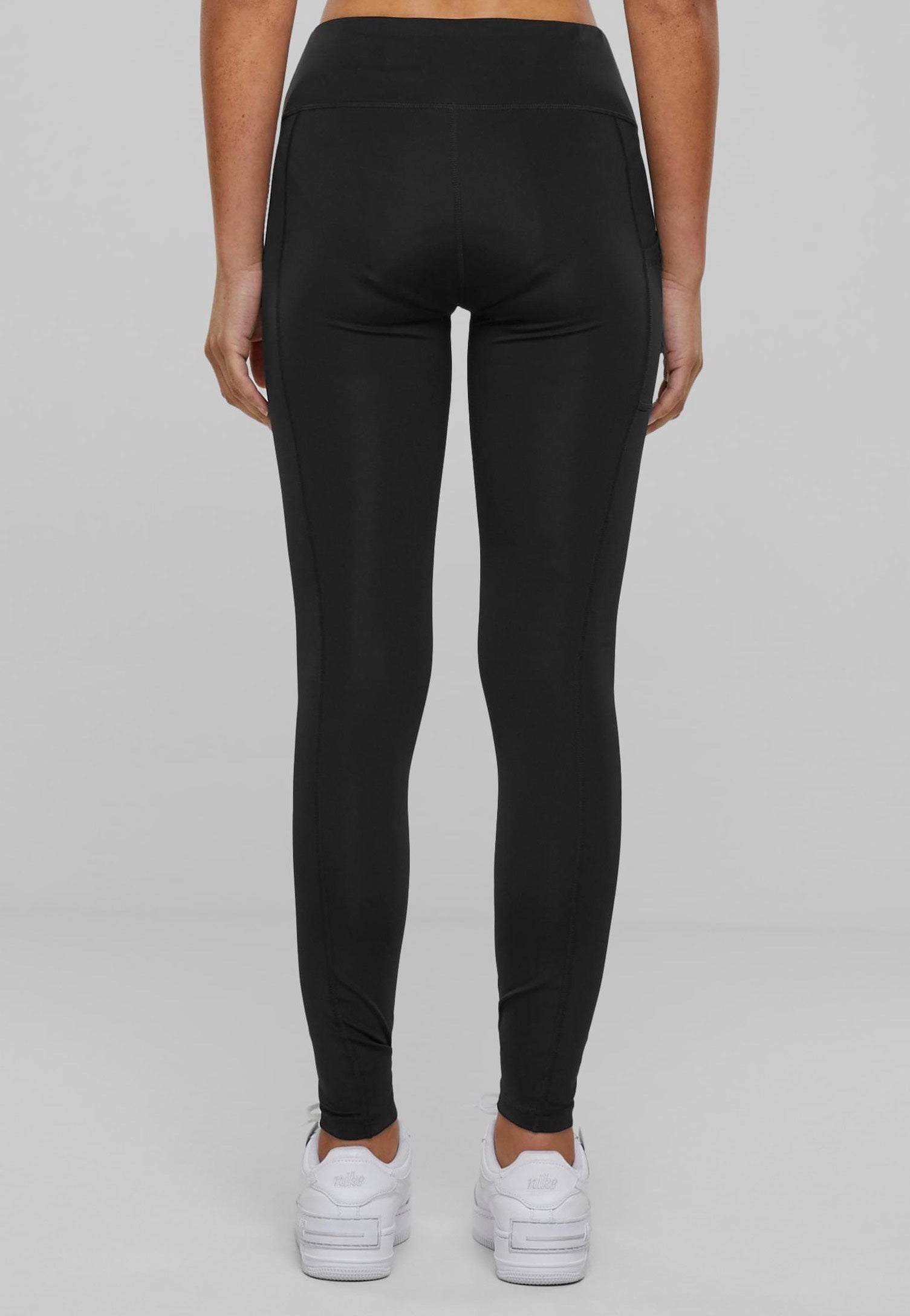 Urban Classics - Ladies Recycled Pocket Black - Leggings