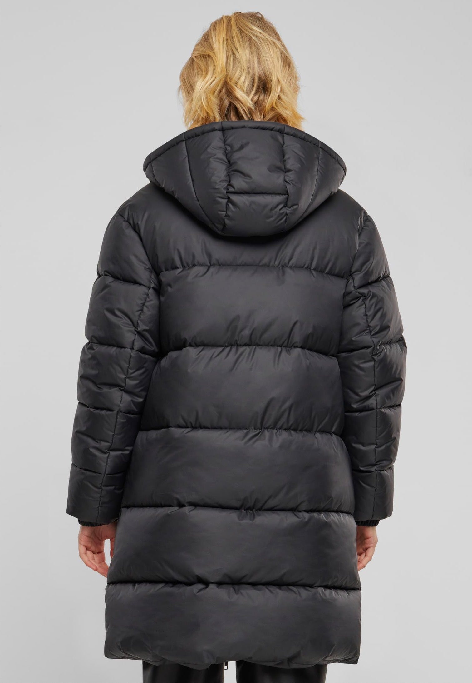 Urban Classics - Ladies Long Puffer Black - Jacket | Nuclear Blast