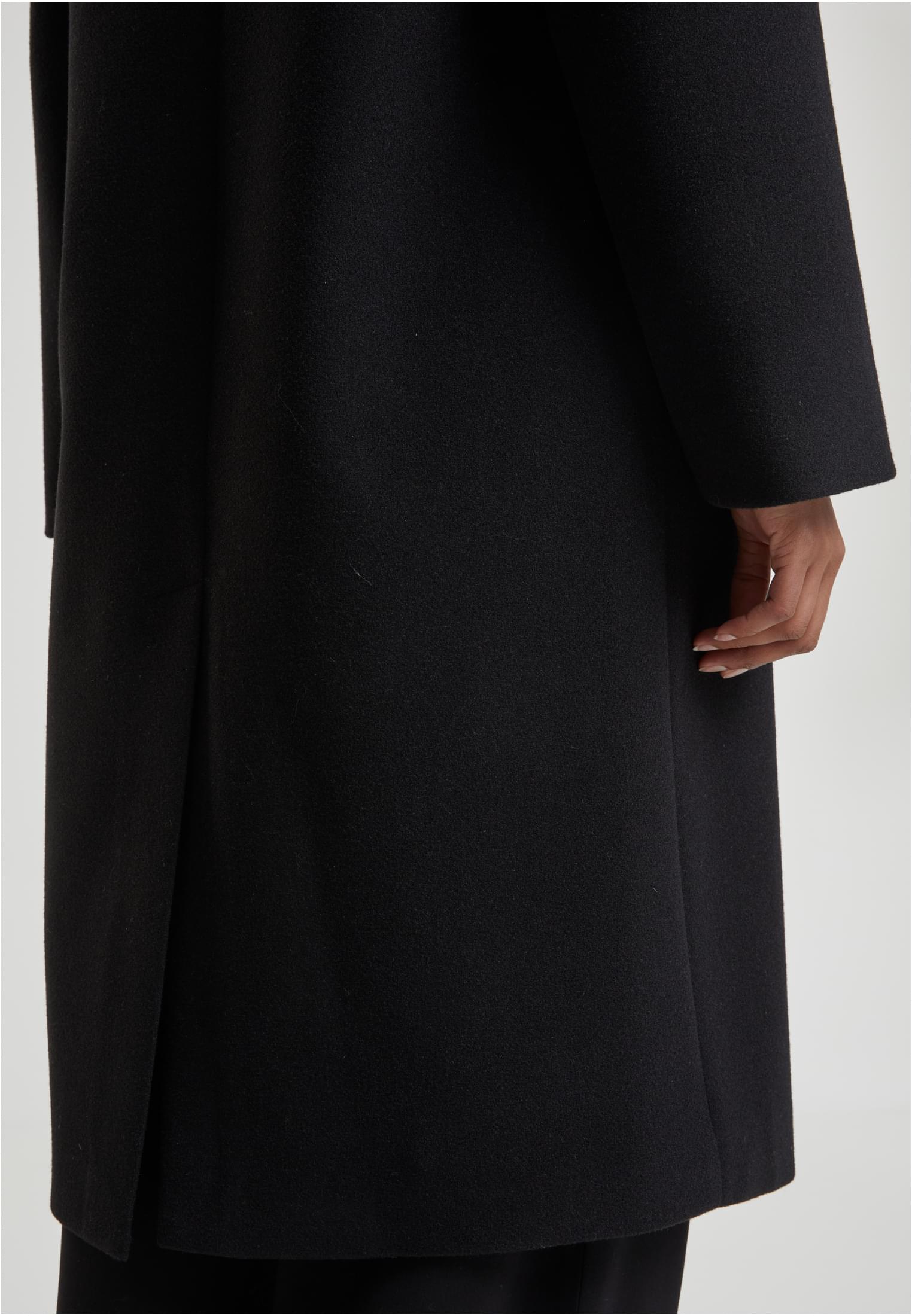 Urban Classics - Ladies Basic Black - Coat | Women-Image