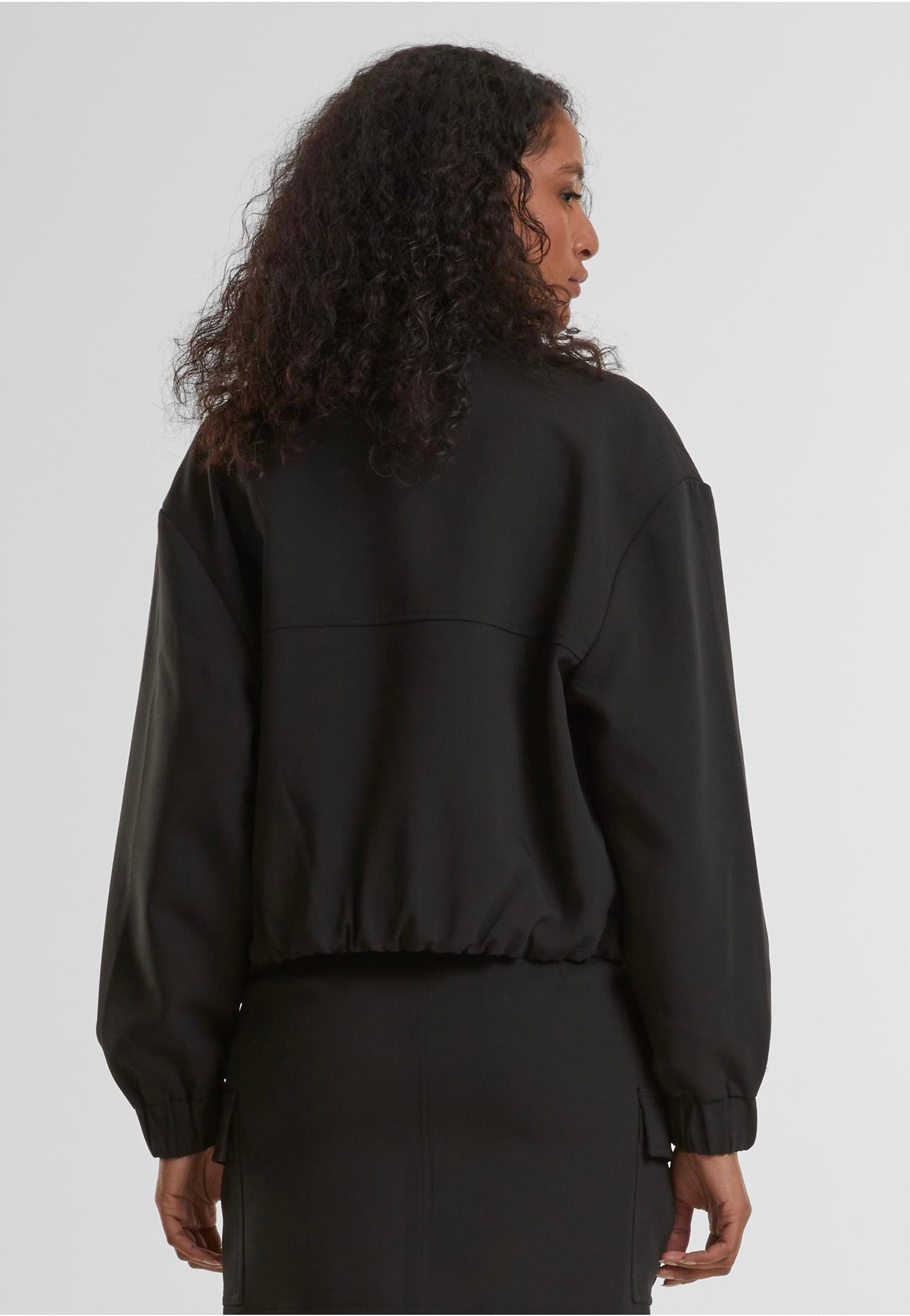Urban Classics - Ladies Short Blouson Black - Jacket | Women-Image