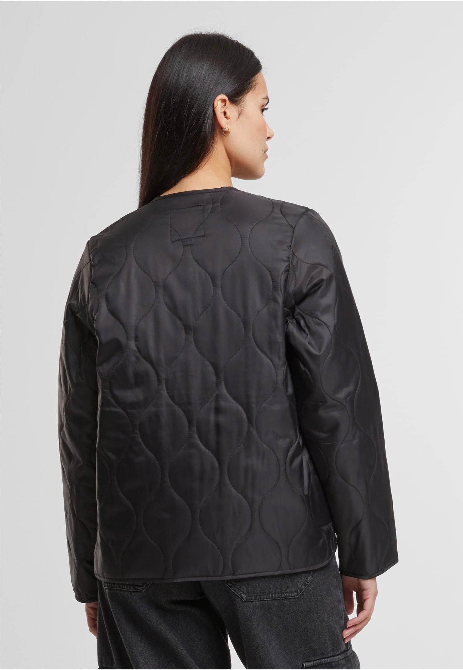 Urban Classics - Ladies Quilted Black - Jacket | Women-Image