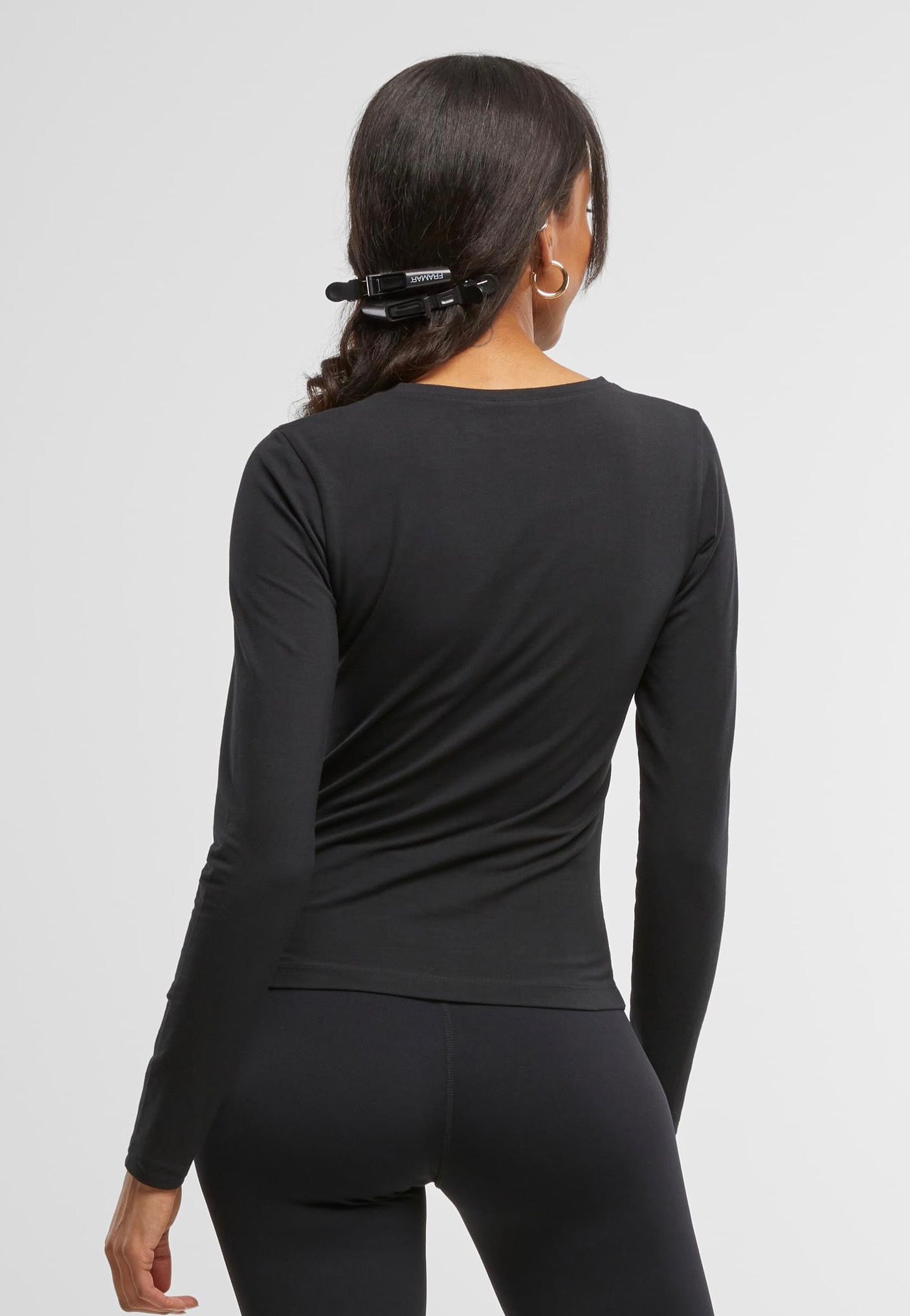 Urban Classics - Ladies Basic Super Slim Black - Longsleeve | Women-Image