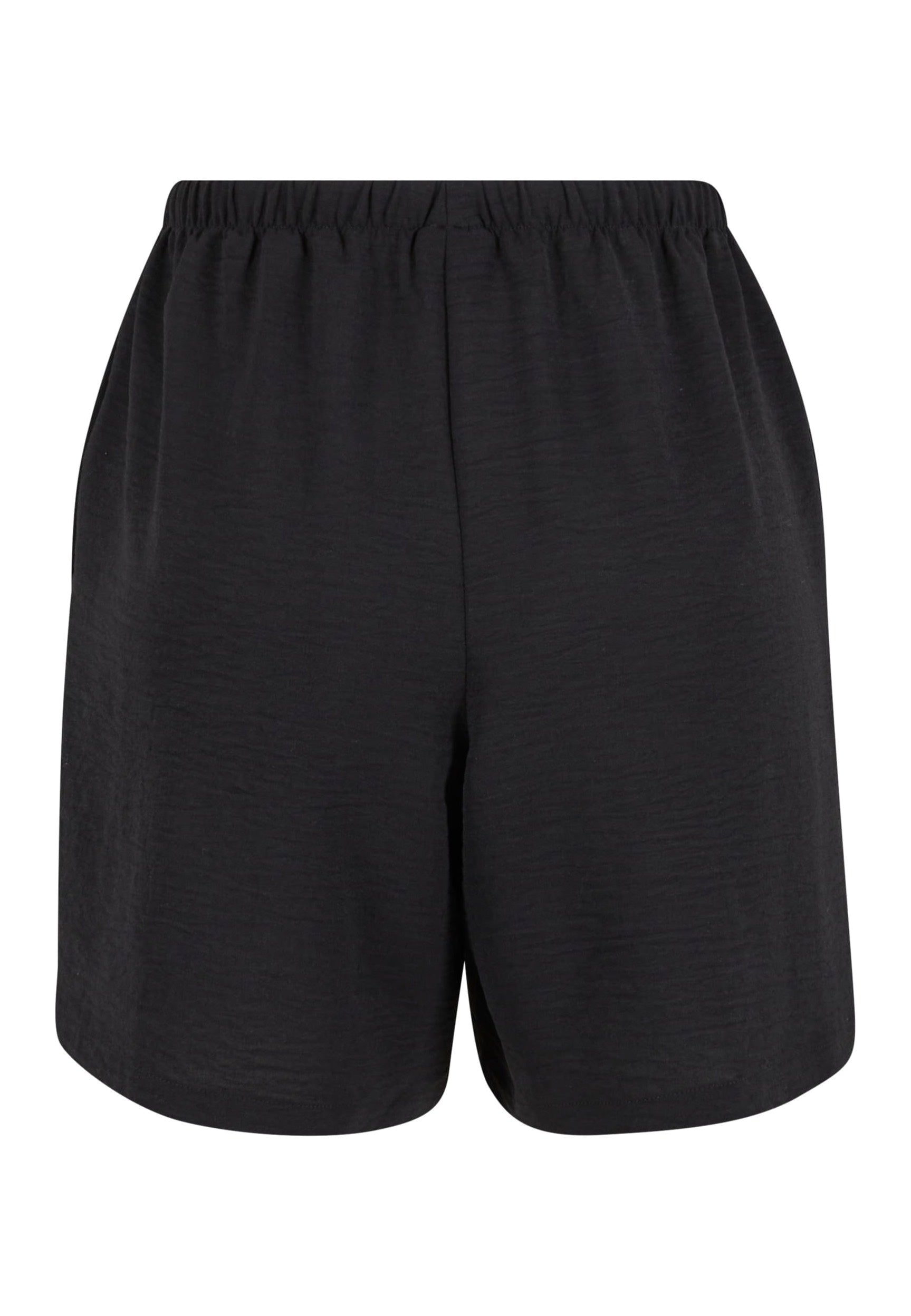 Urban Classics - Ladies Structured Black - Shorts | Women-Image