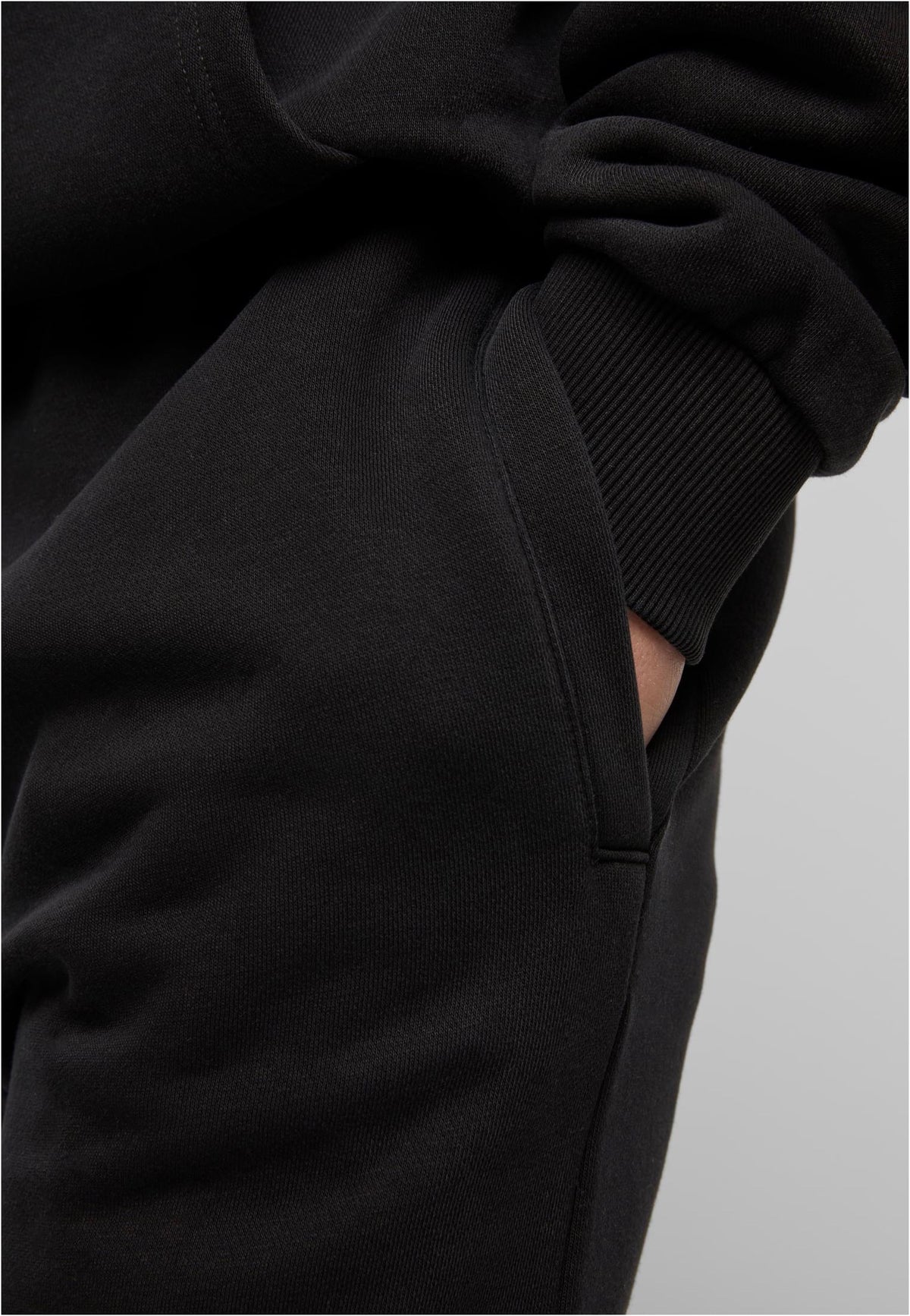 Urban Classics Vintage Heavy Black Trackpants