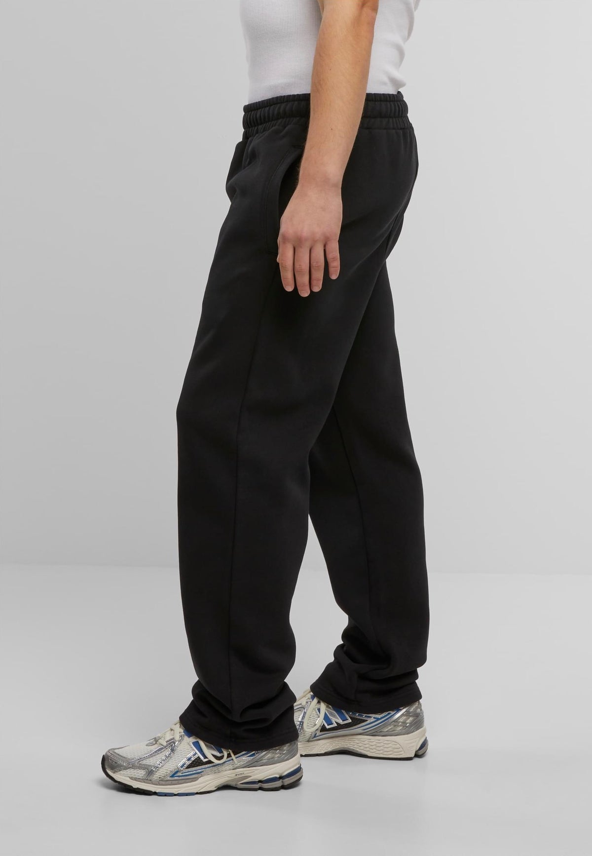 Urban Classics Vintage Heavy Black Trackpants