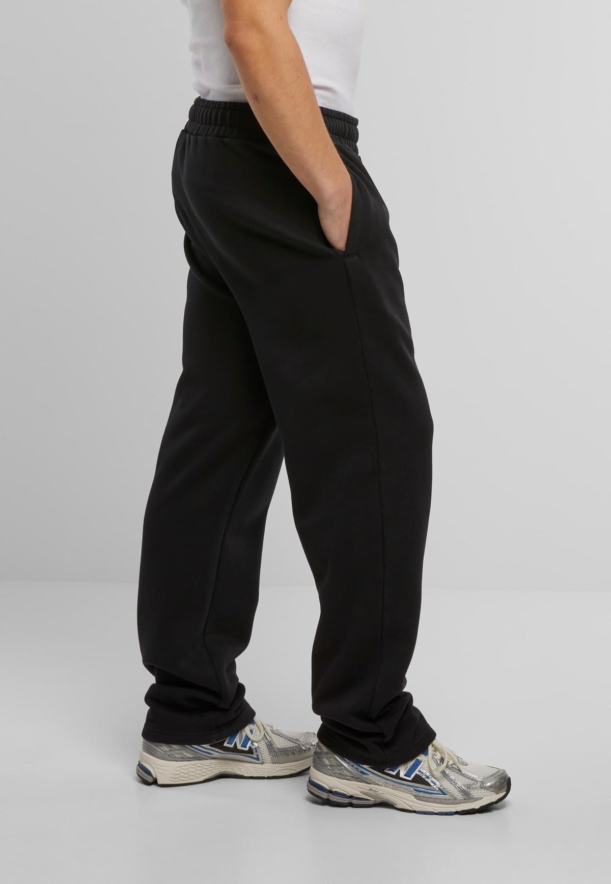 Urban Classics Vintage Heavy Black Trackpants
