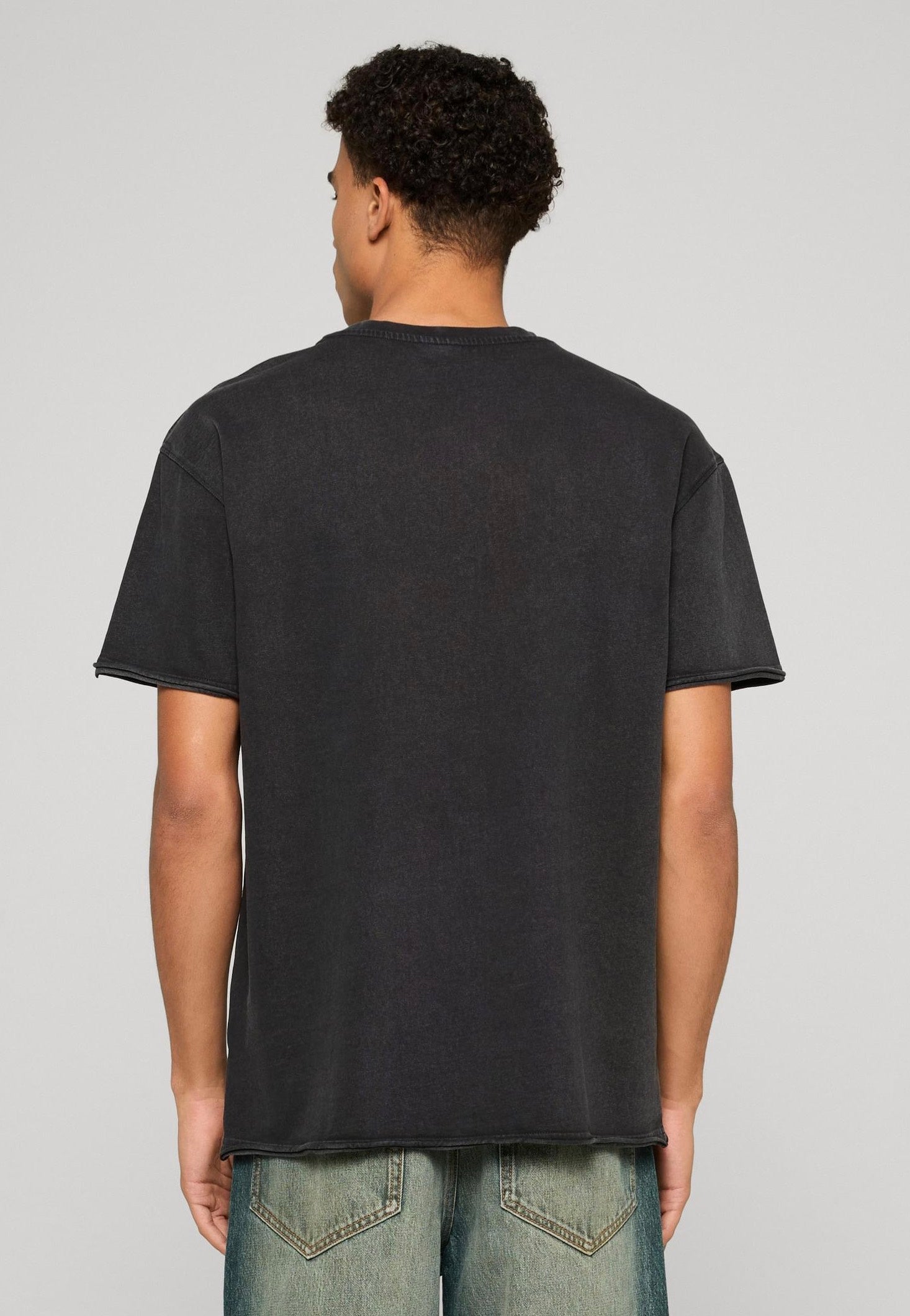 Urban Classics - Vintage Washed Black - T-Shirt | Men-Image