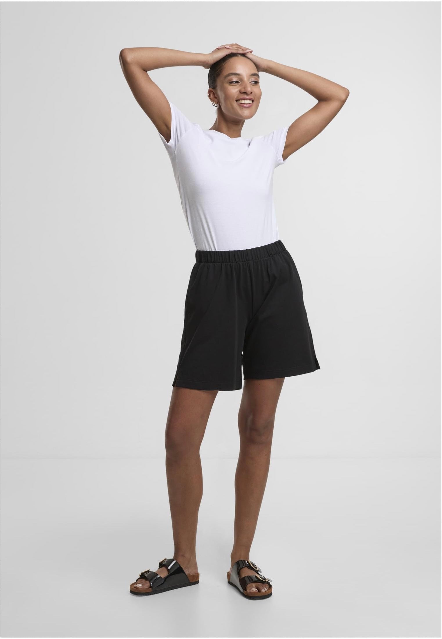 Urban Classics - Ladies Sorona® Black - Shorts | Women-Image