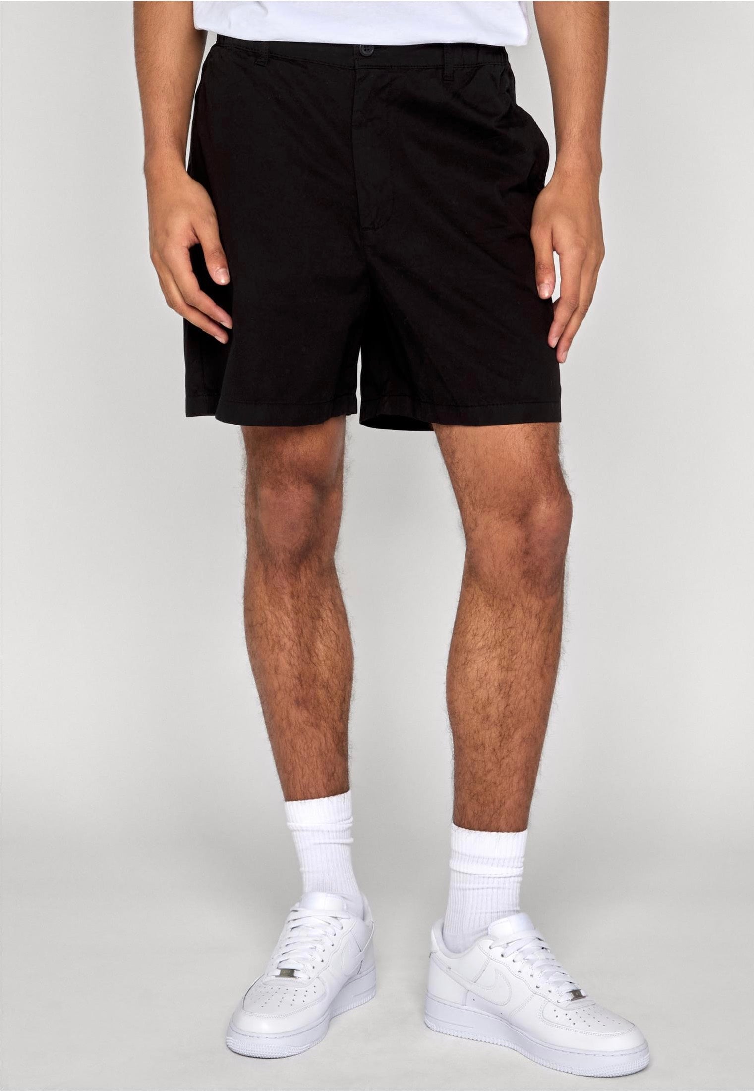 Urban Classics - Bermuda With Elastic Waistband Black - Shorts | Men-Image
