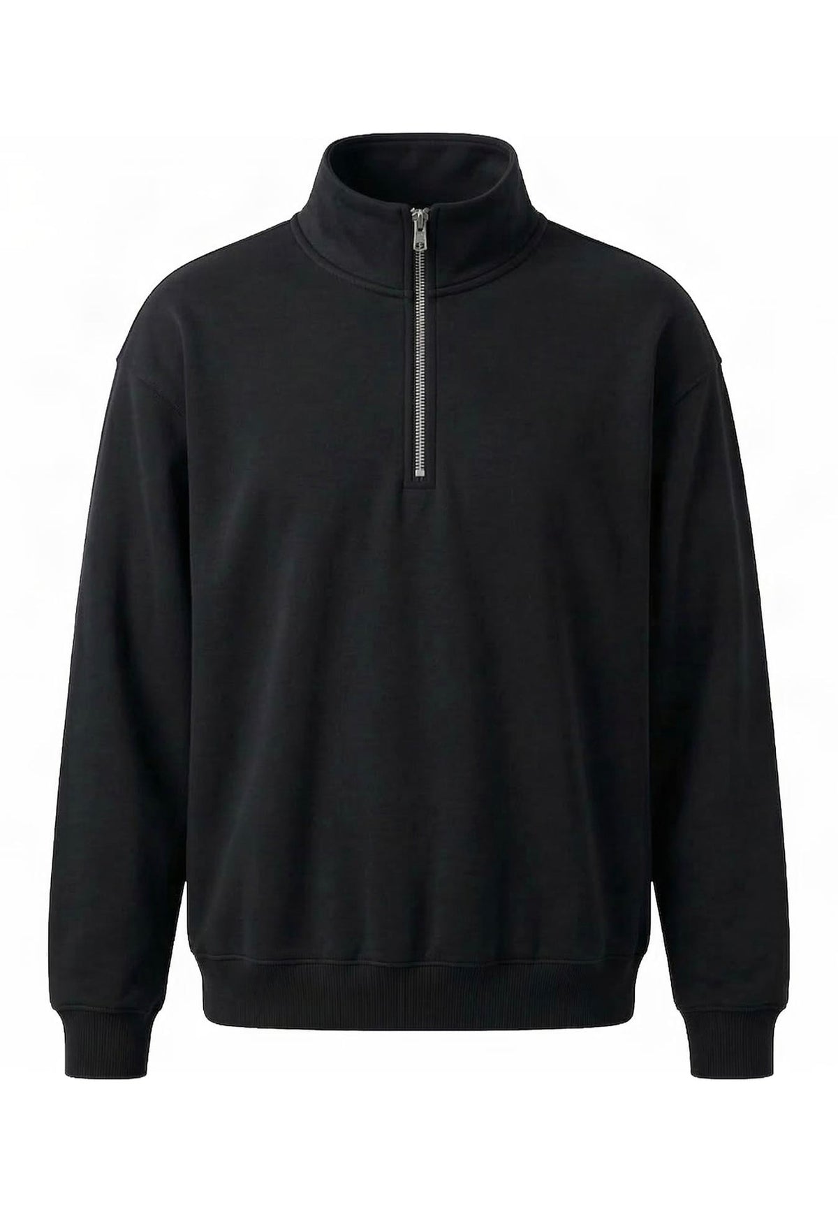 Urban Classics Fluffy Loose Fit Black Troyer