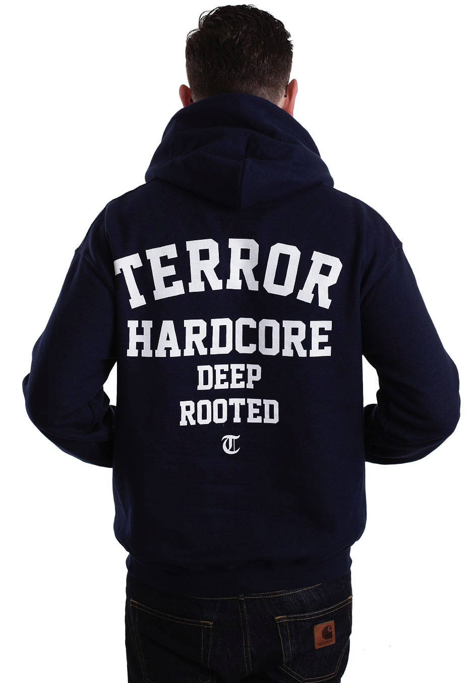 Terror - Deep Rooted Navy - Hoodie | Men-Image