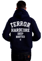 Terror - Deep Rooted Navy - Hoodie | Men-Image