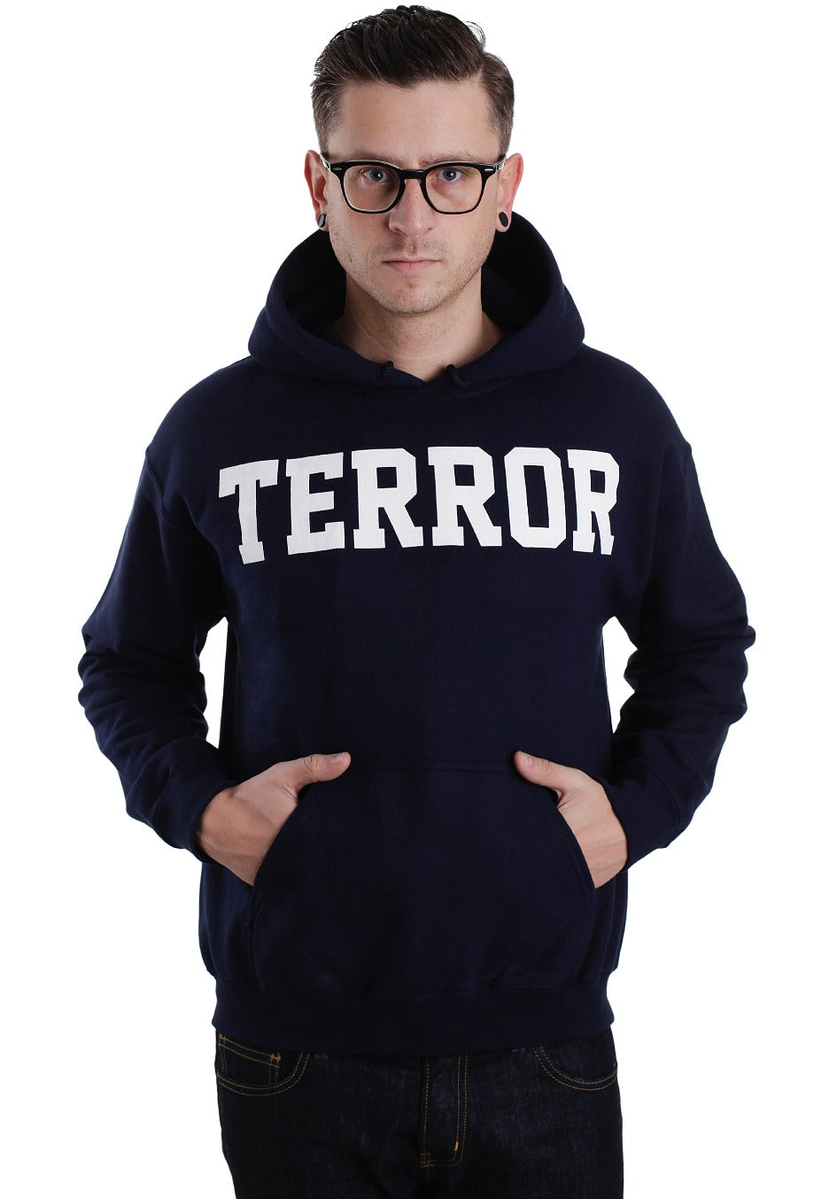 Terror - Deep Rooted Navy - Hoodie | Men-Image