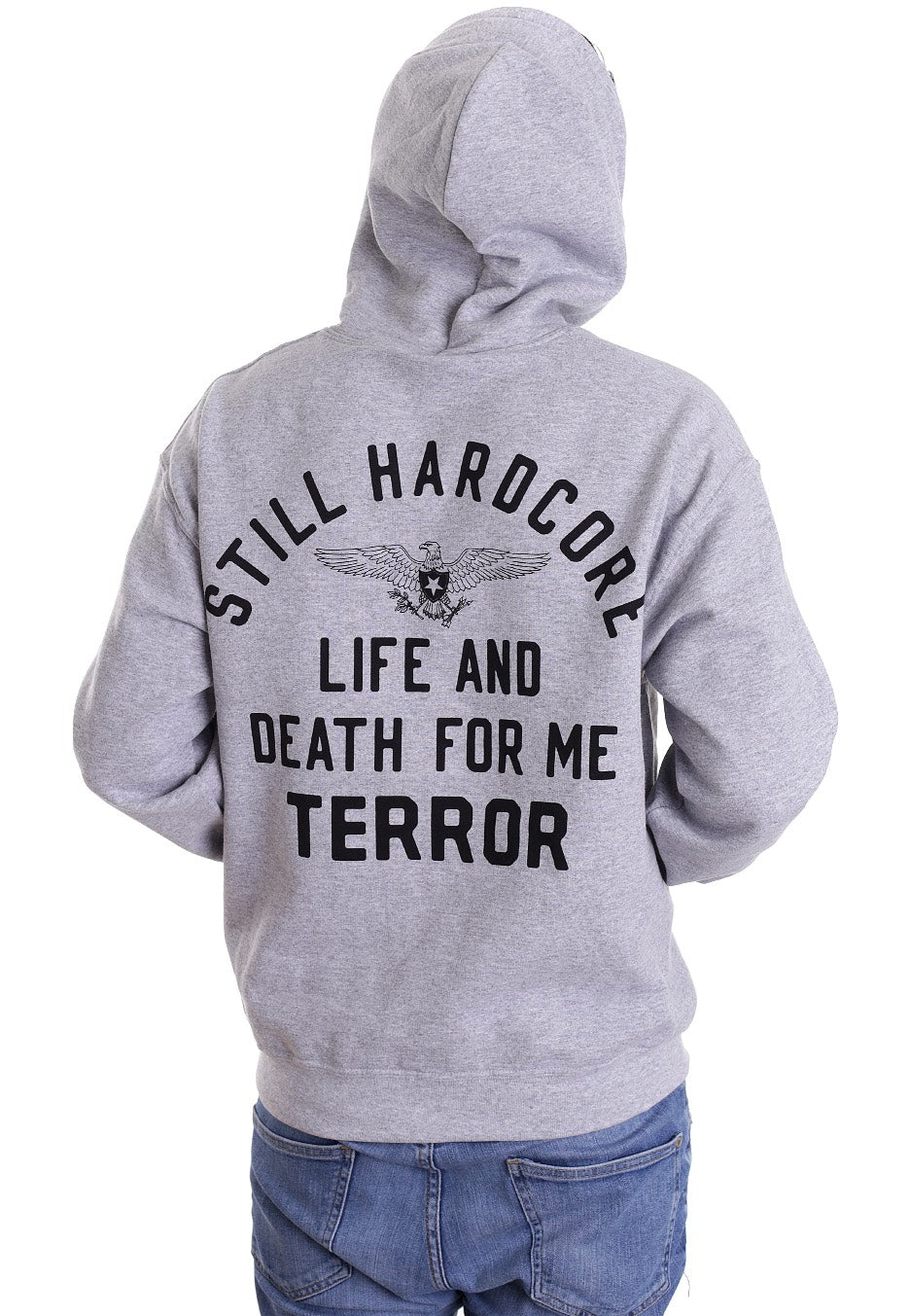 Terror - Eagle Death Sportsgrey - Hoodie | Men-Image