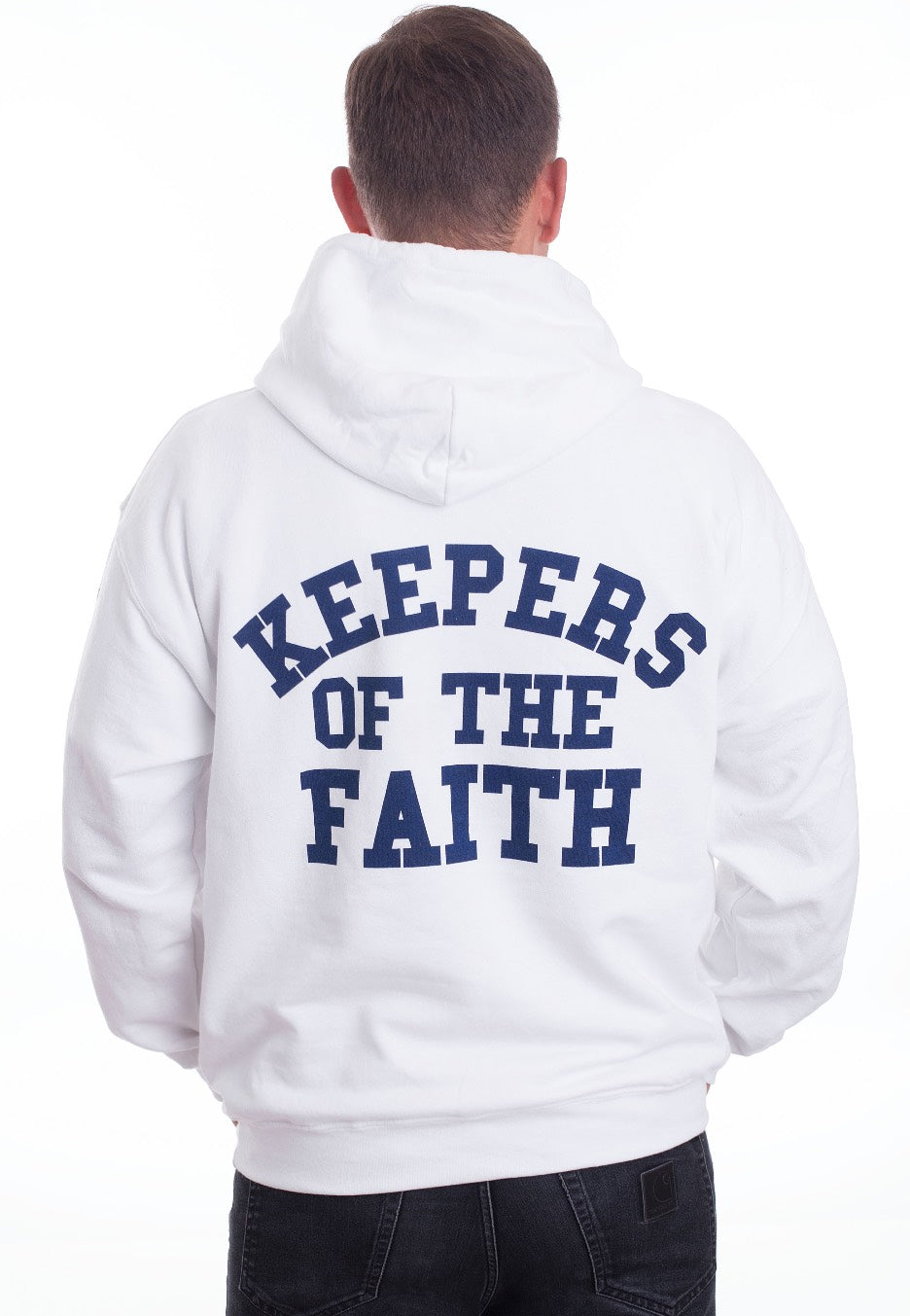 Terror - Keepers Of The Faith White - Hoodie | Men-Image