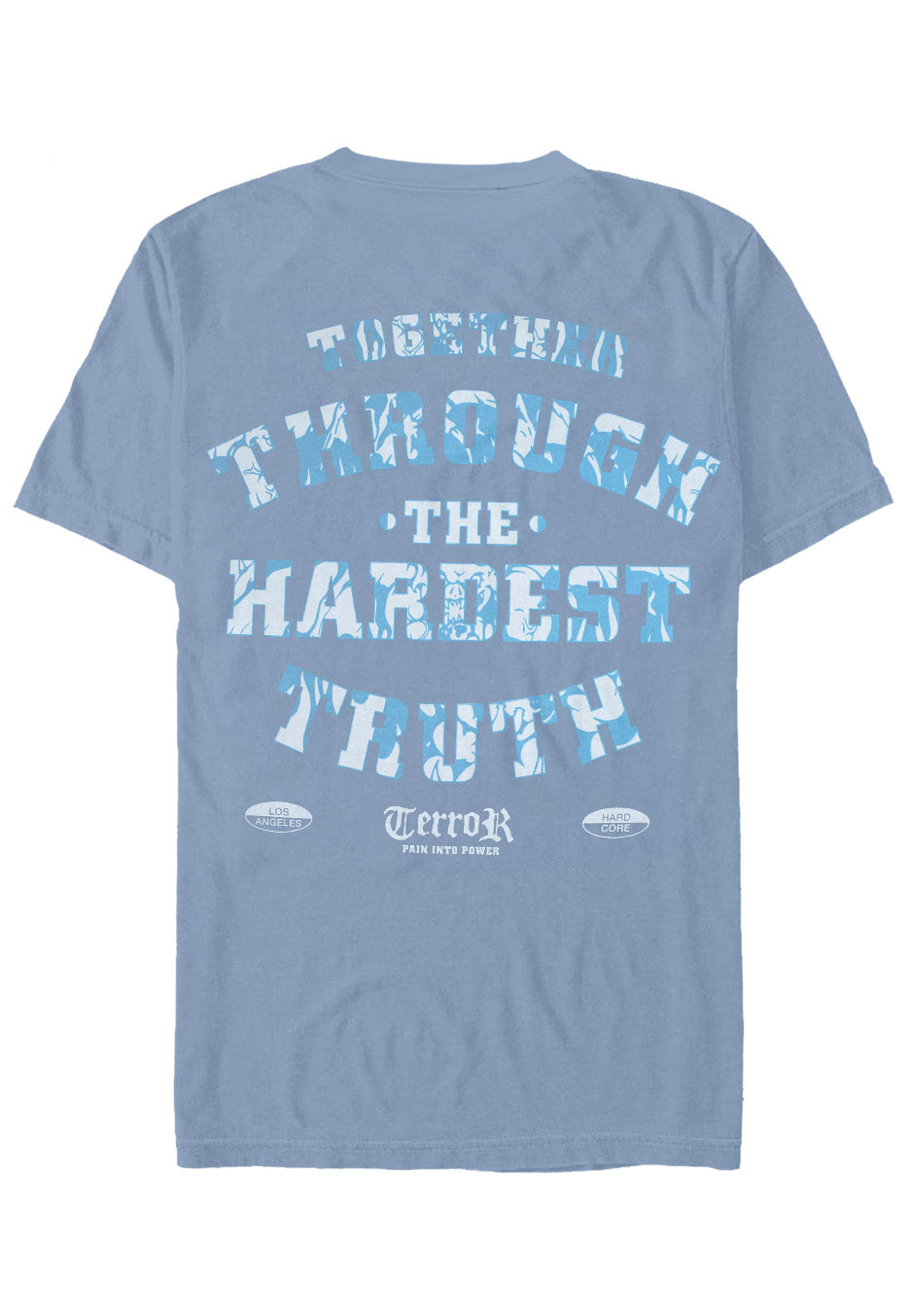 Terror - Together Through The Hardest Truth Stone Blue - T-Shirt | Neutral-Image