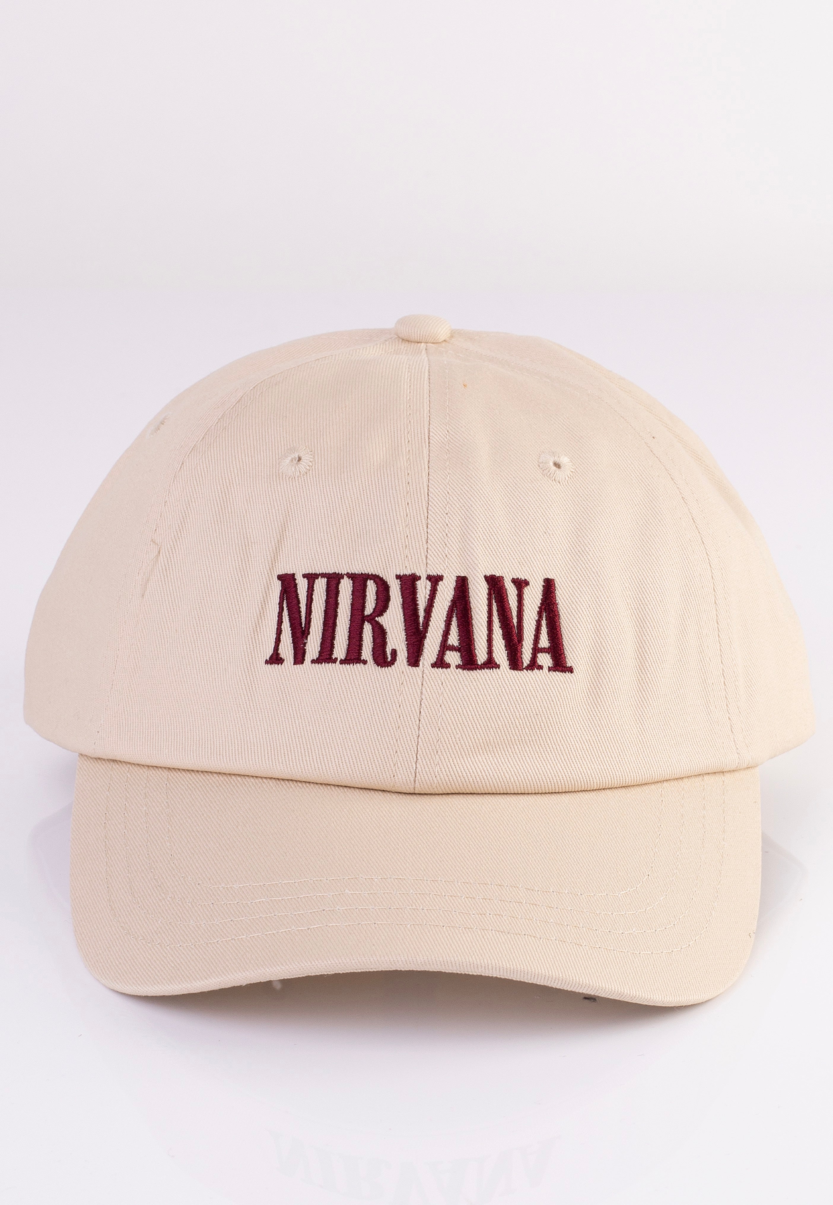 Nirvana - Text Logo In Utero Sand - Cap