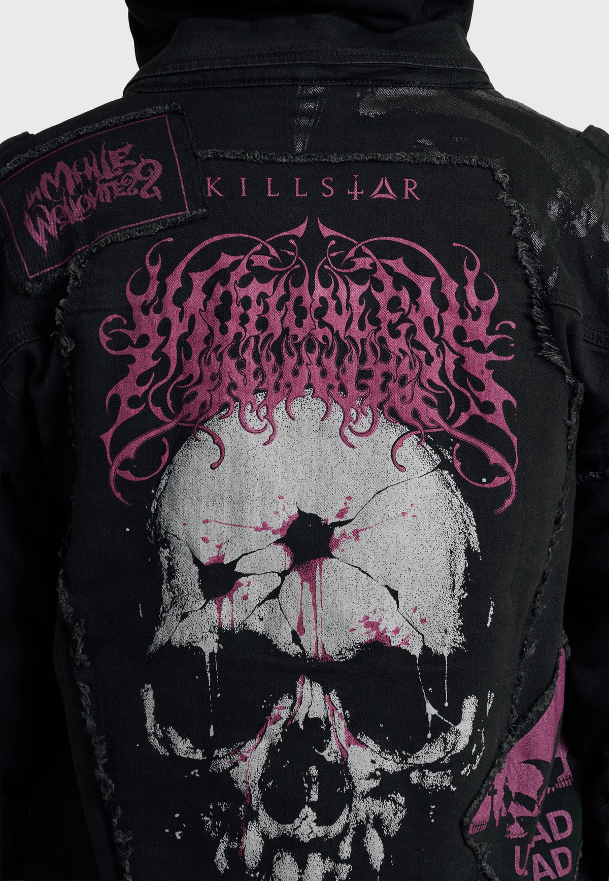 Killstar x Motionless in White The Worst In Me Black Jeansjacke
