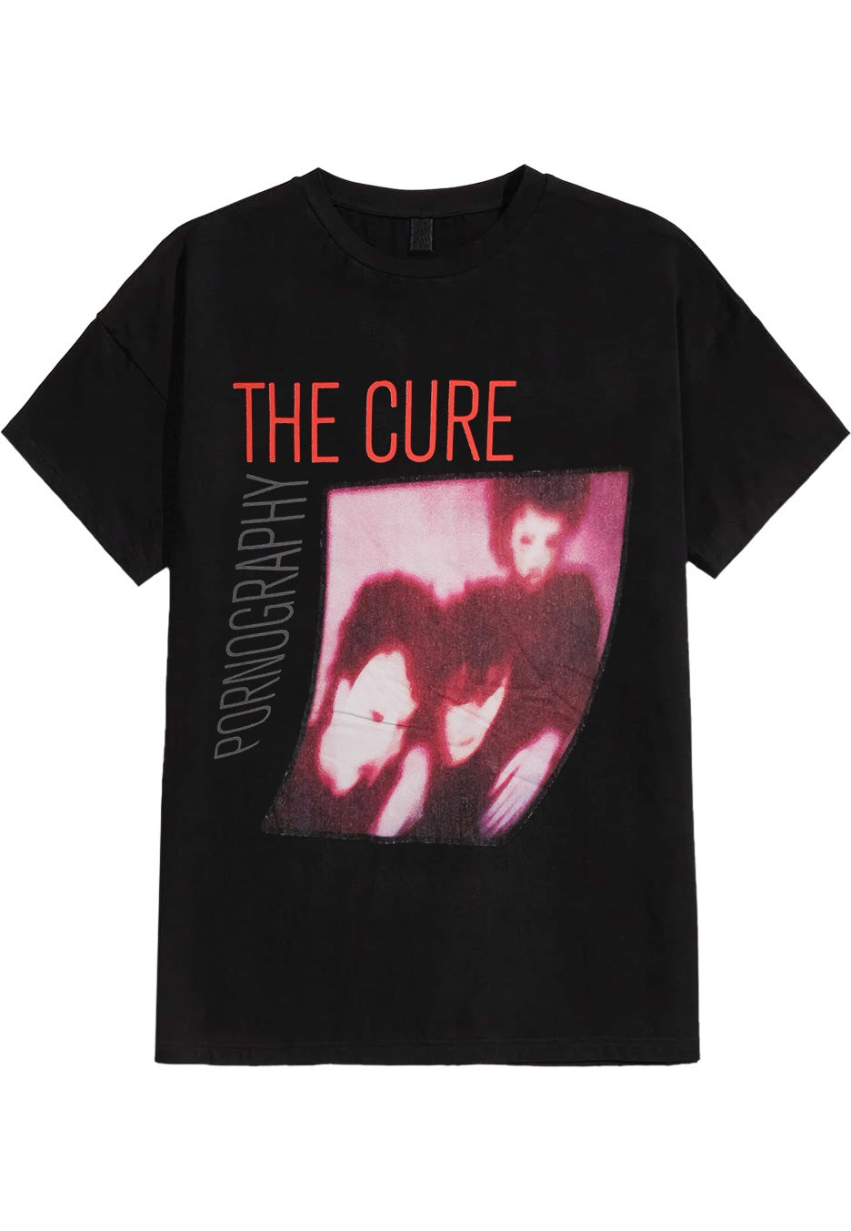 The Cure - Pornography Photo Warped - T-Shirt | Neutral-Image