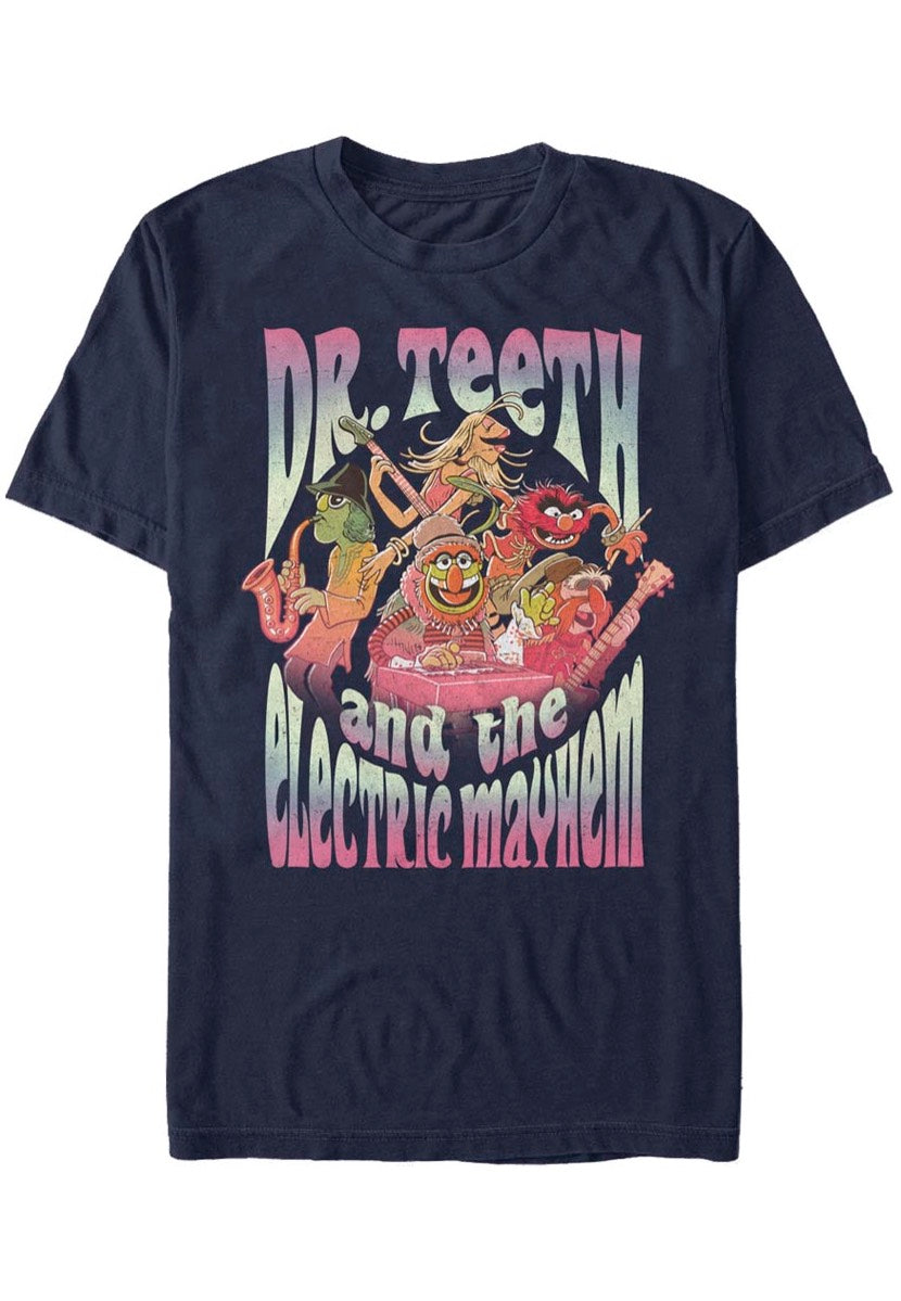 The Muppets - Dr Teeth Band Navy - T-Shirt | Neutral-Image
