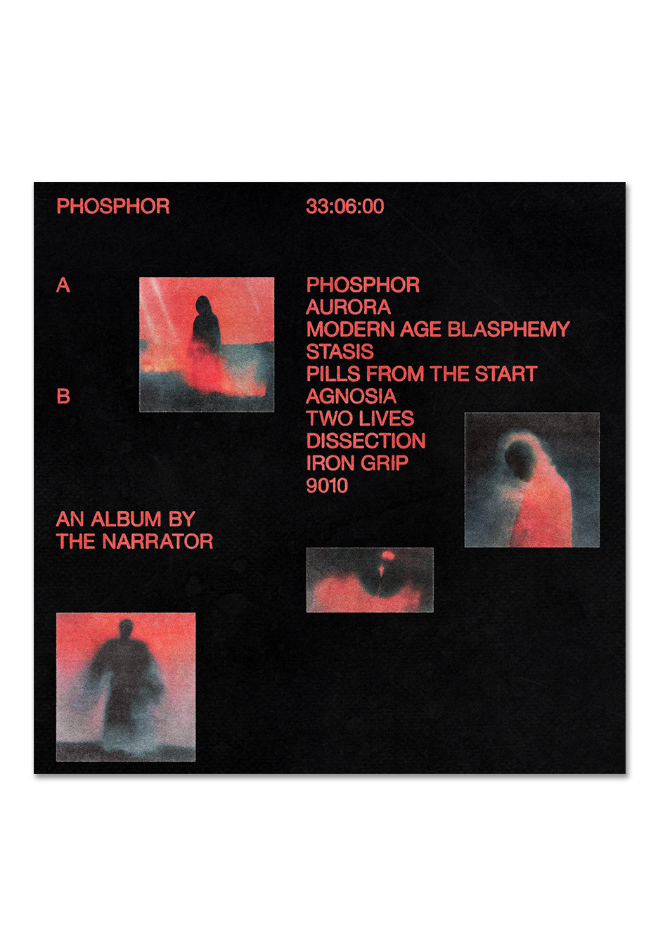 The Narrator - Phosphor Transparent Neon Orange - Colored Vinyl | Neutral-Image