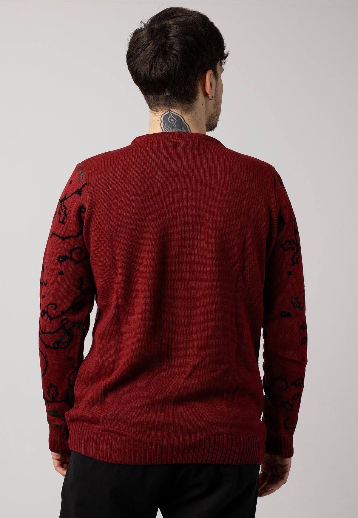 The Nightmare Before Christmas Jack And Sally Xmas Knit Pullover