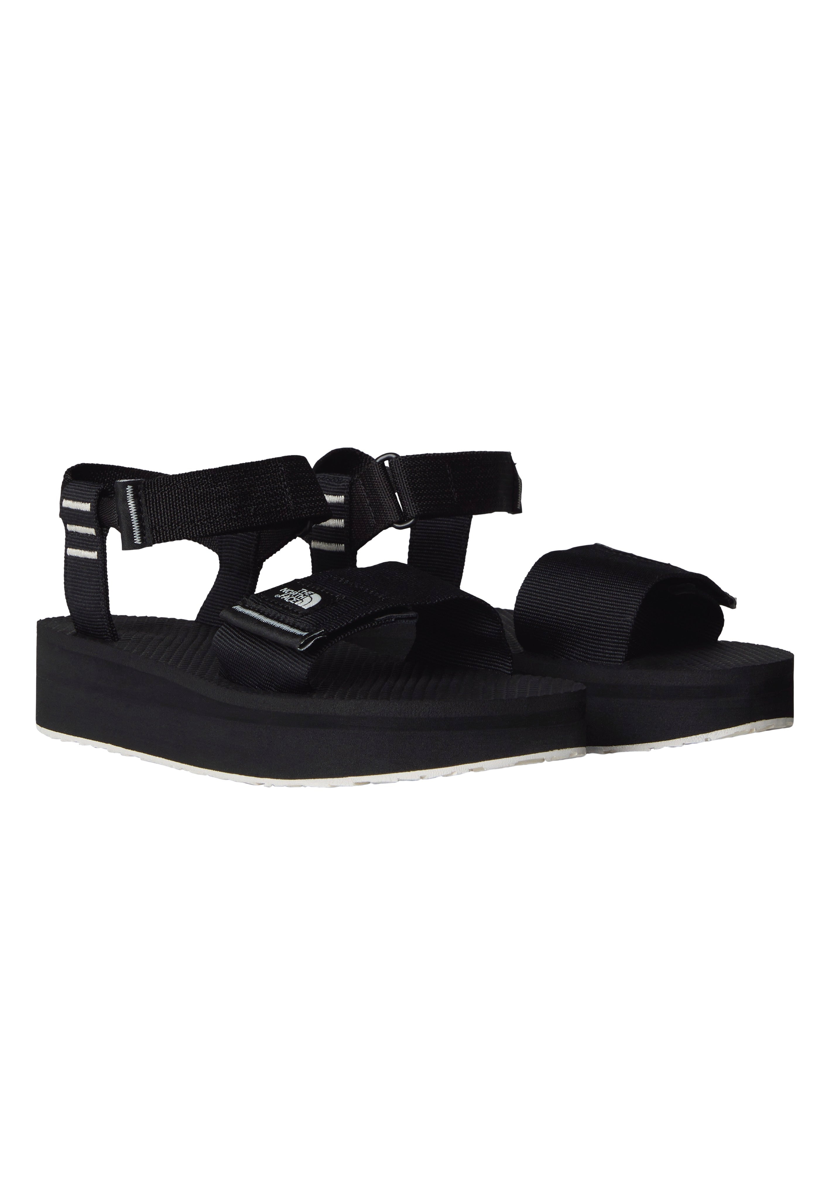 The North Face - Women’s Skeena Platform II TNF Black/White Dune - Girl Sandals | Women-Image