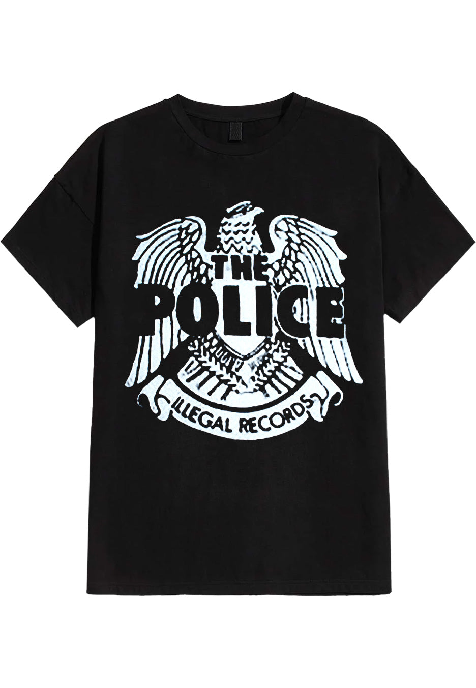 The Police - Illegal Records Eagle - T-Shirt | Nuclear Blast