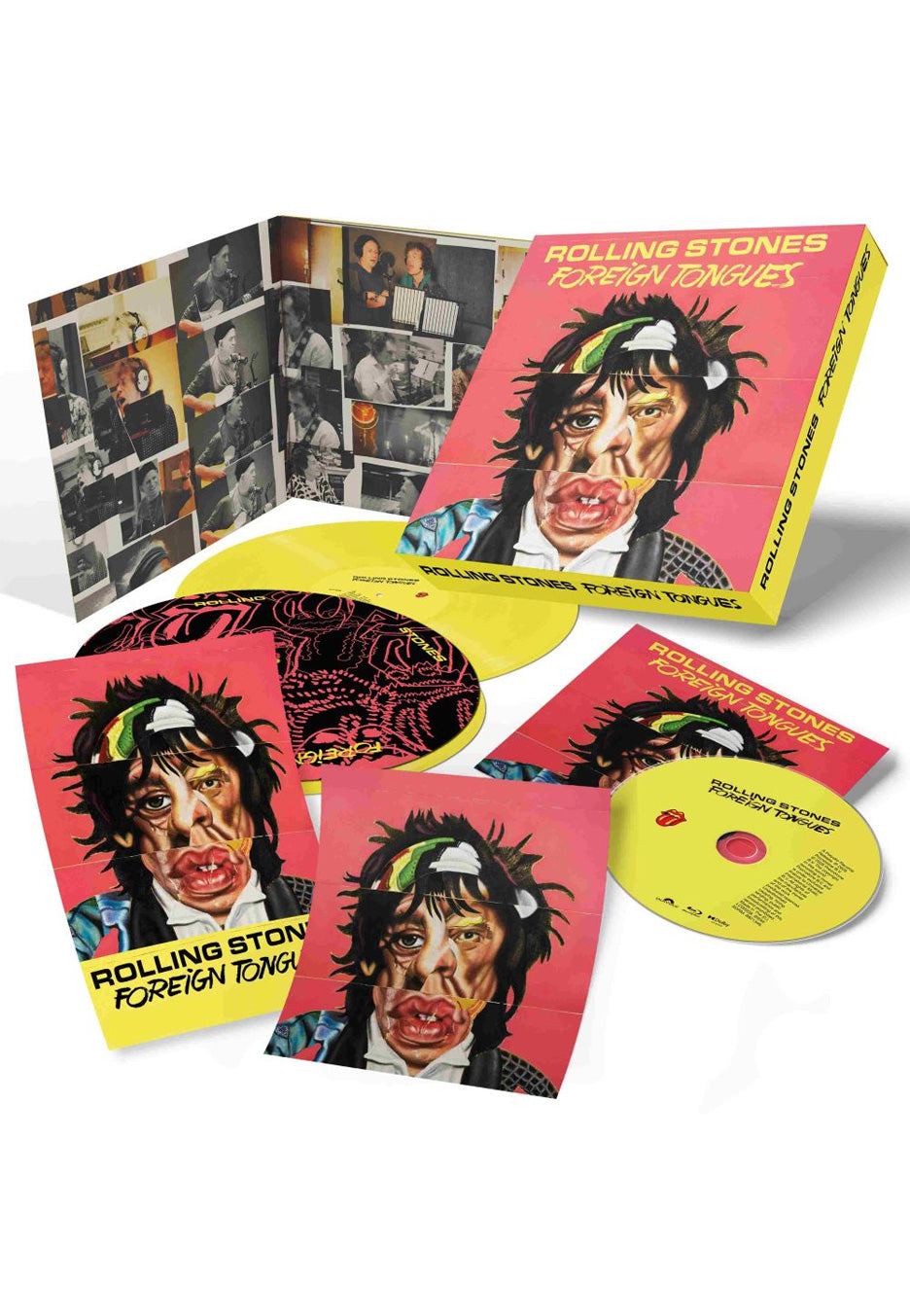 The Rolling Stones - Foreign Tongues Ltd. - Colored 2 Vinyl + Bluray Boxset | Neutral-Image